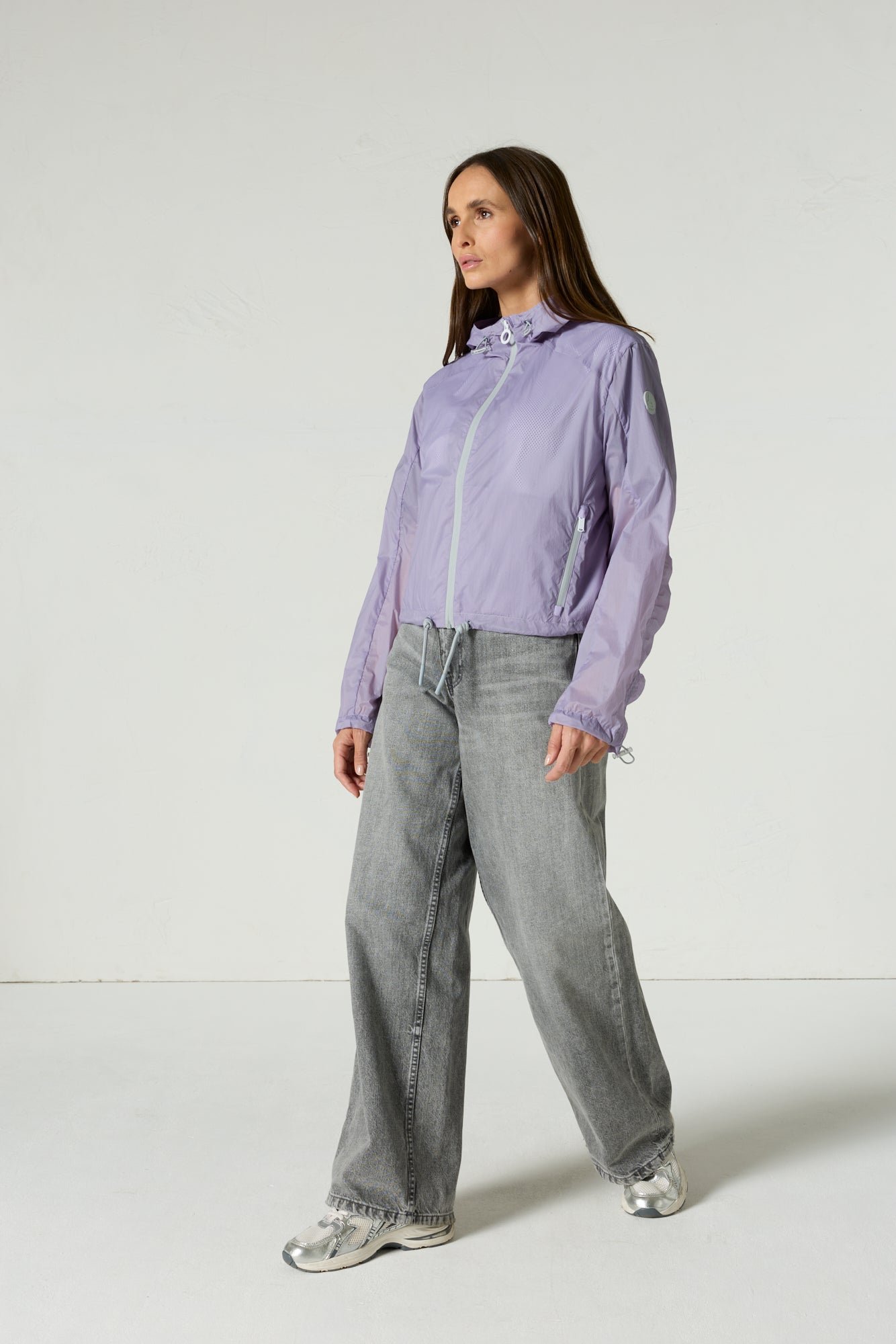 Ally Short Packable Windbreaker JOTT Pink