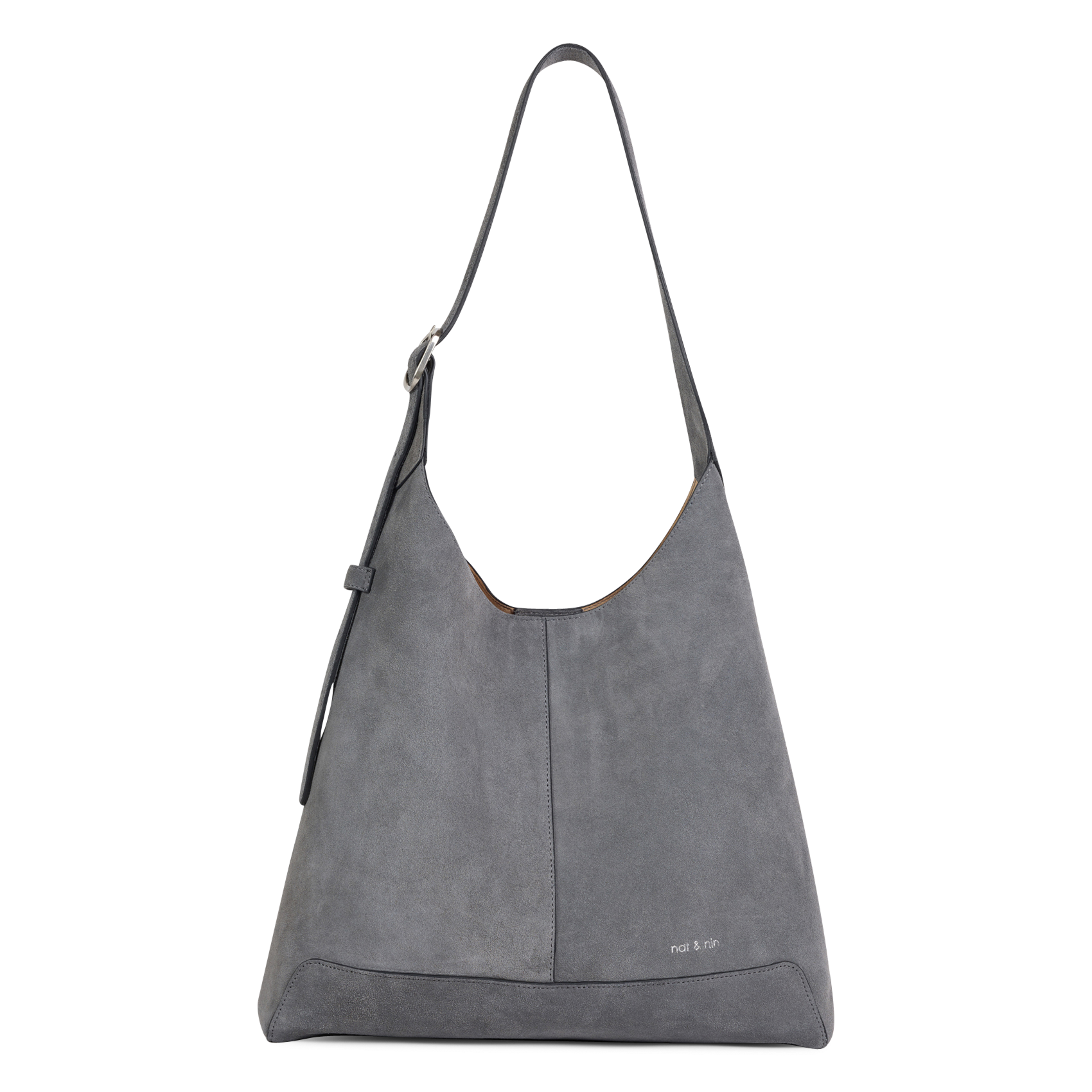 Sac hobo en cuir velours NAT & NIN