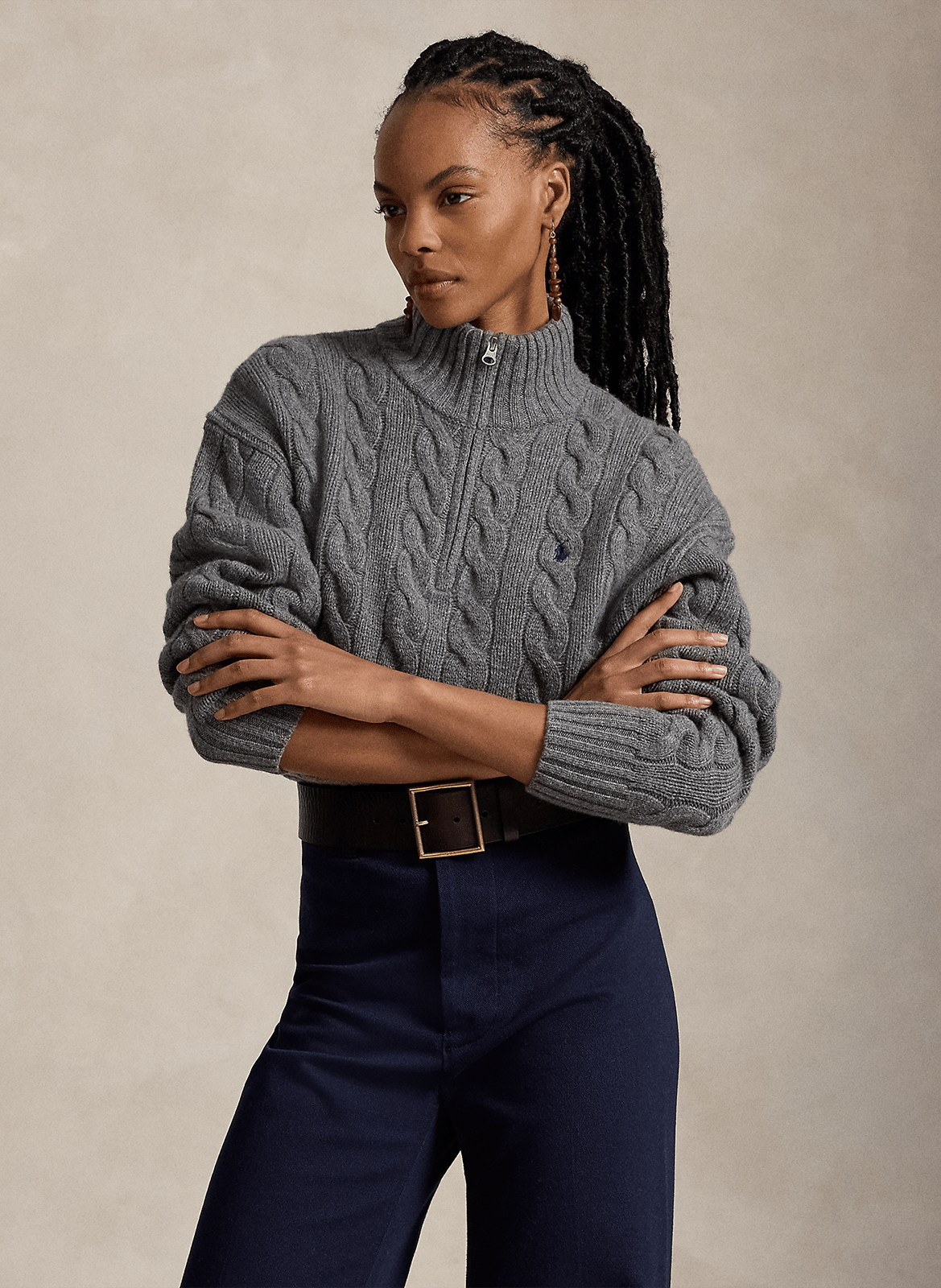 Rollkragenpullover aus Wolle und Kaschmir POLO RALPH LAUREN