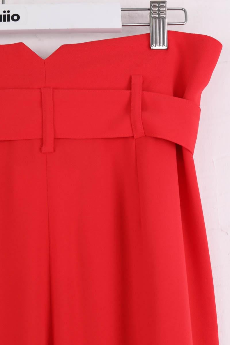 Wide-leg pants TARA JARMON - Seconde Main Red
