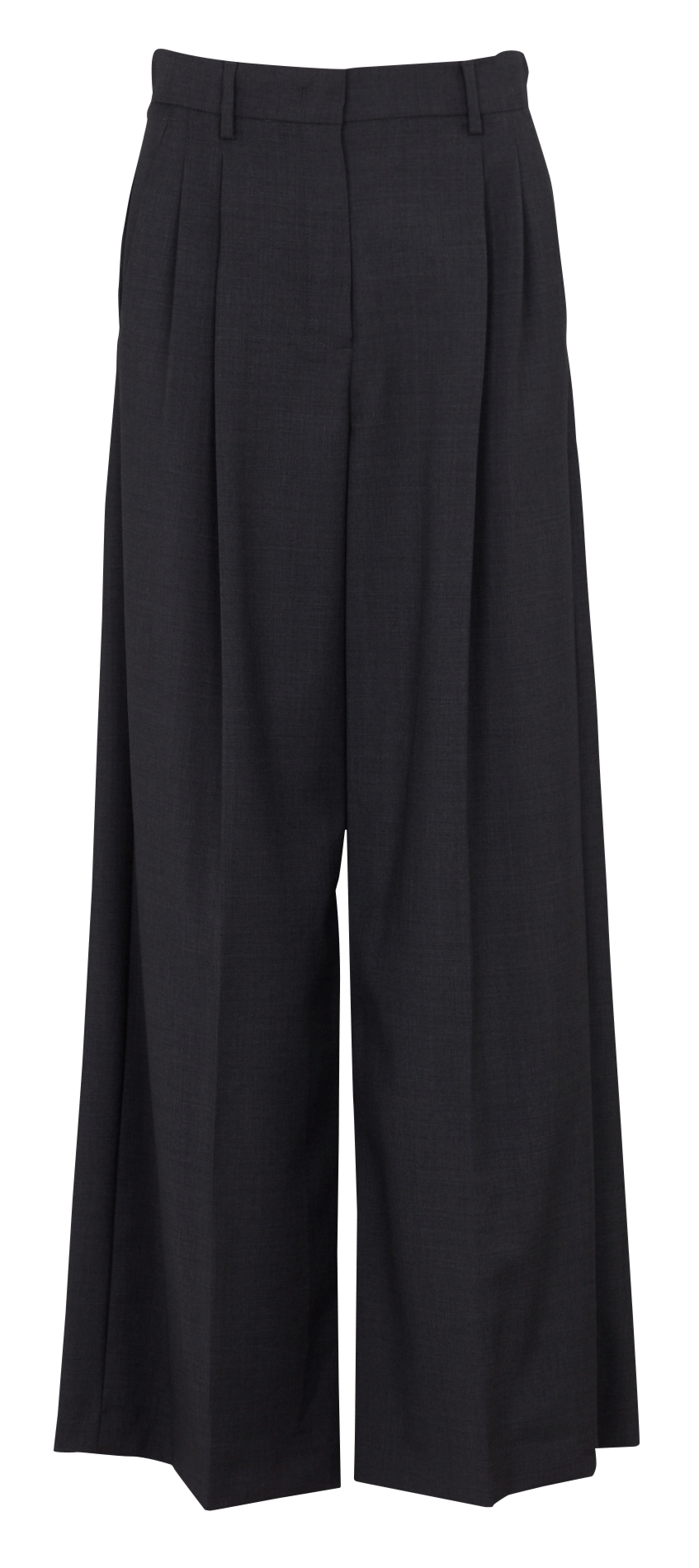 Pantalon tailleur en laine MAX MARA WEEK END Noir
