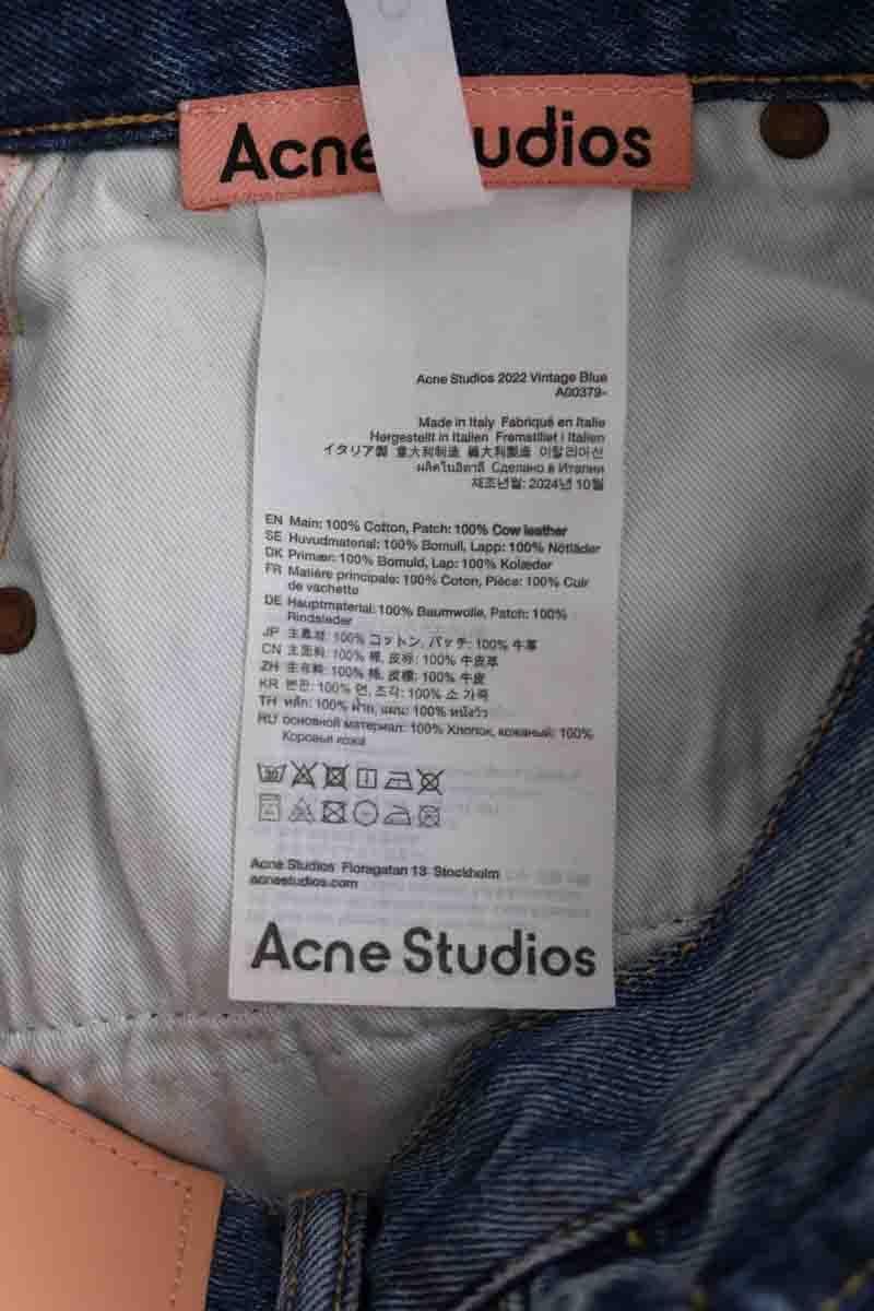 Wide-leg jeans ACNE STUDIOS - Seconde Main Blue