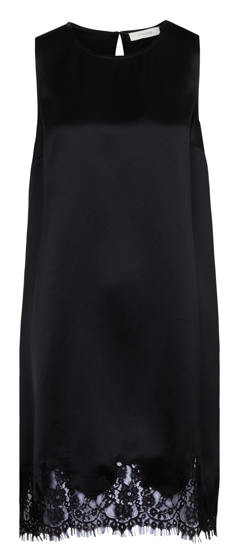 Robe courte col rond  JC SOPHIE Noir