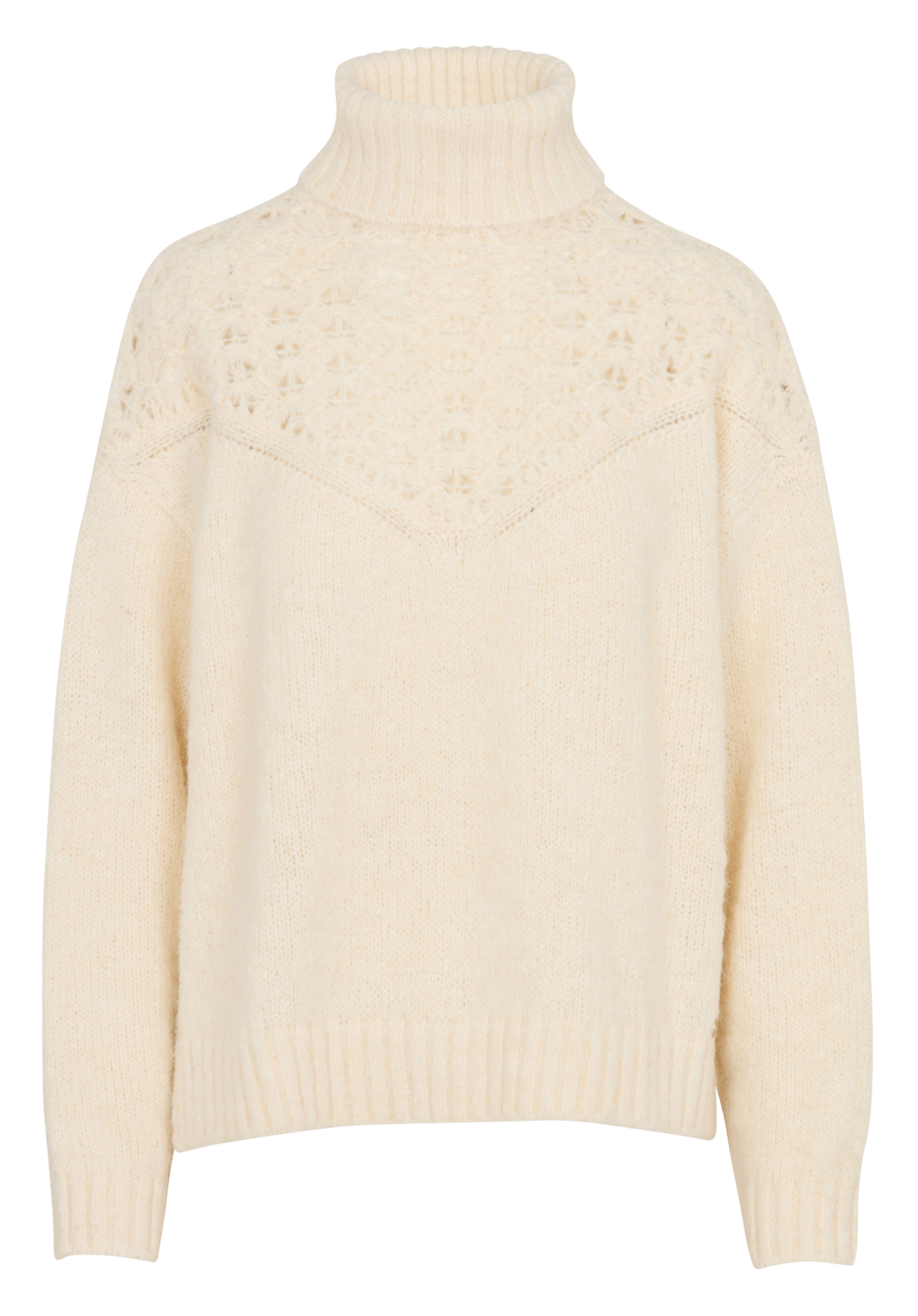 Loose-fit turtleneck sweater LA PETITE ETOILE Beige