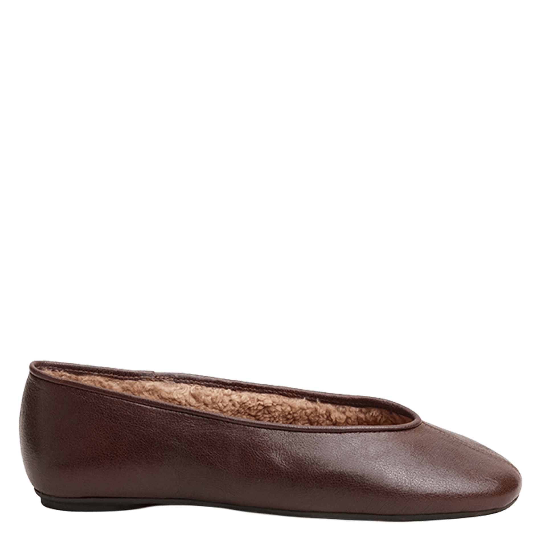 Ballerines en cuir JONAK Marron