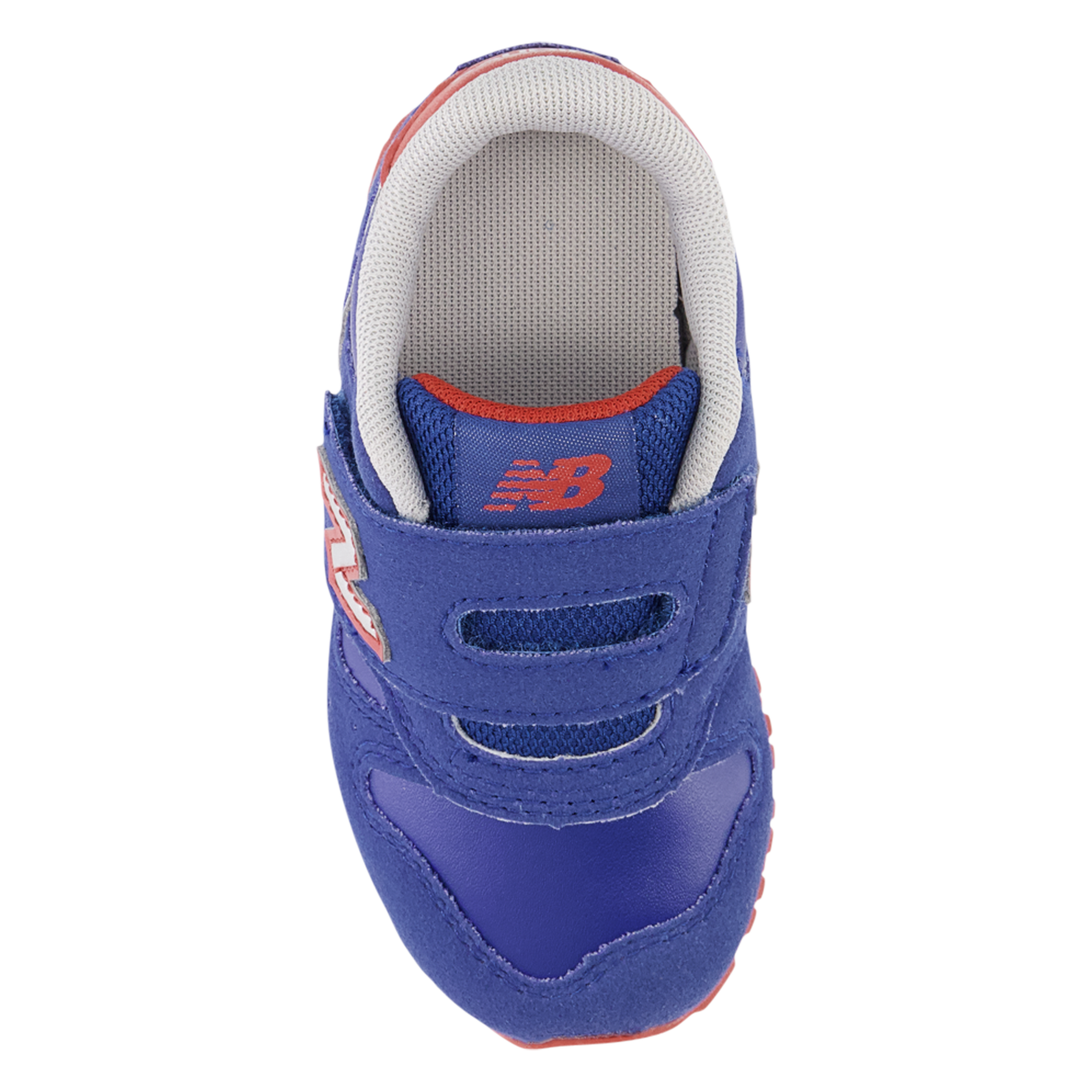 Baskets basses à scratchs  NEW BALANCE Bleu