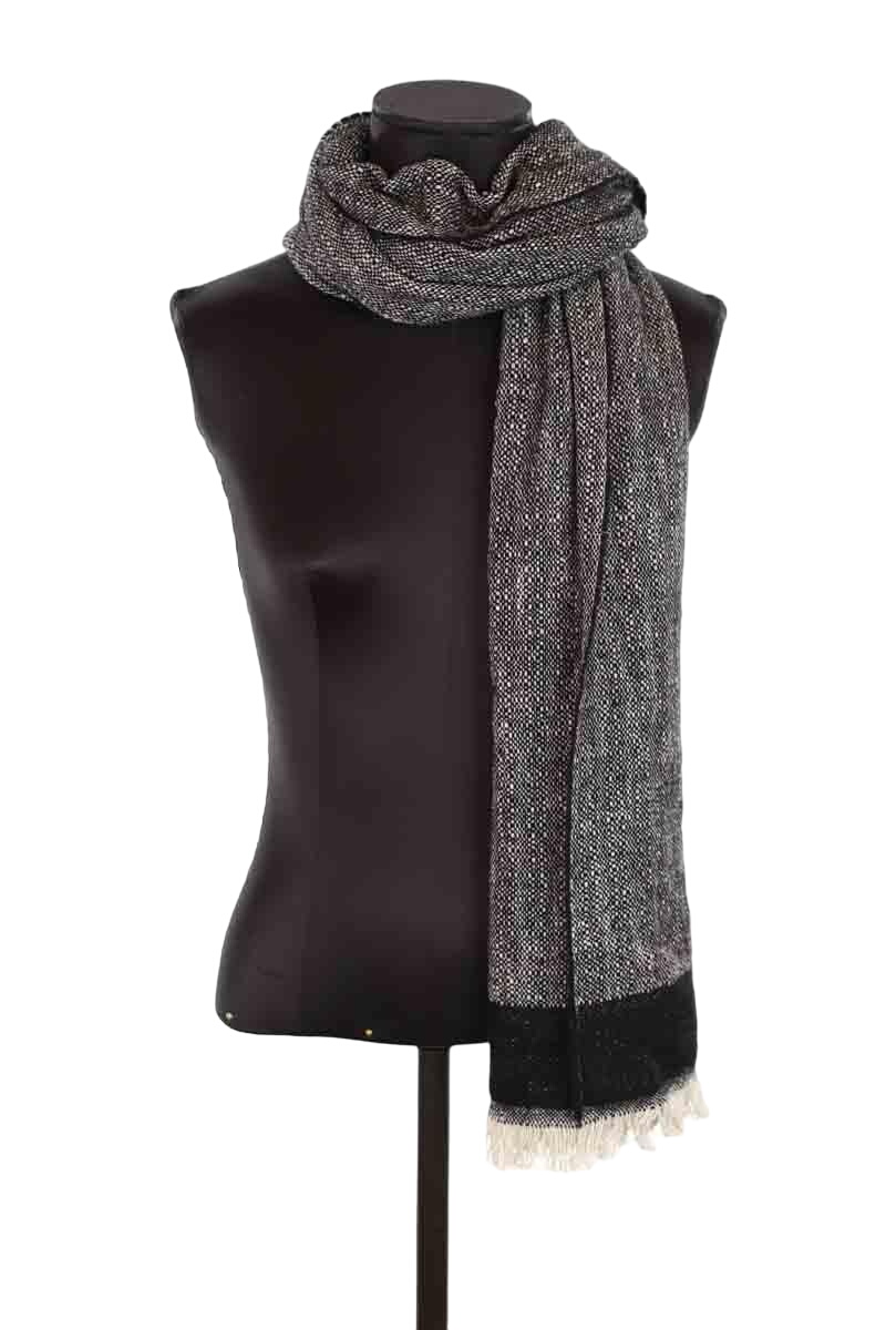 Leather jacket with hood SEZANE - Seconde main Black