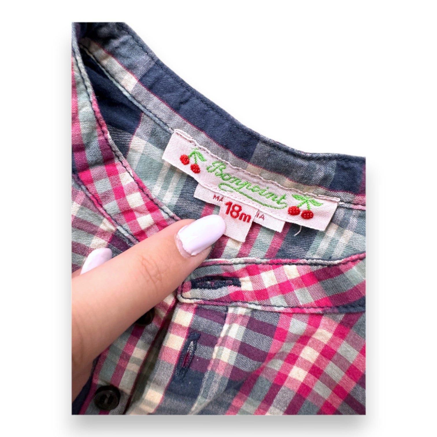 Blue baby shirt - 18 months Blue