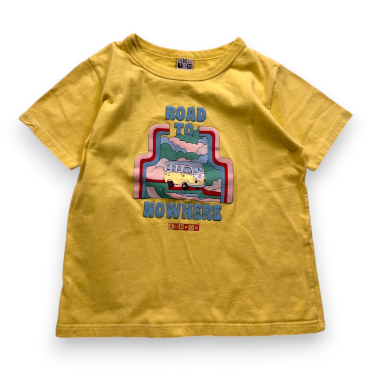 Yellow Kids T-shirt - 6 years BONTON - Seconde Main Yellow