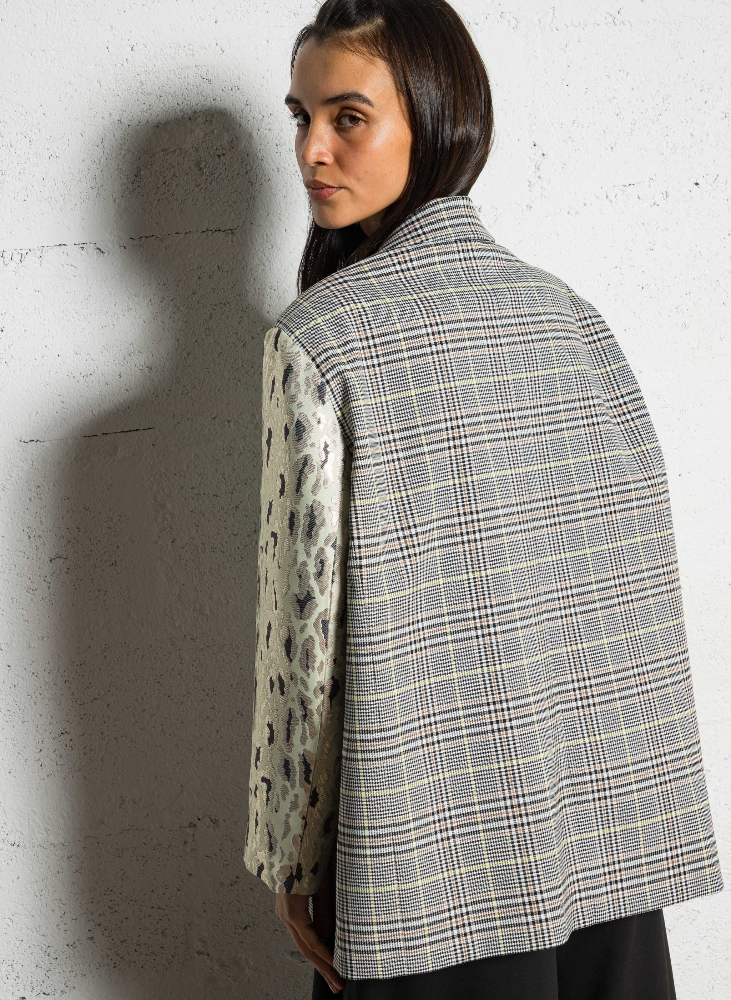 Veste de tailleur à carreaux IMPERIAL Multicolore