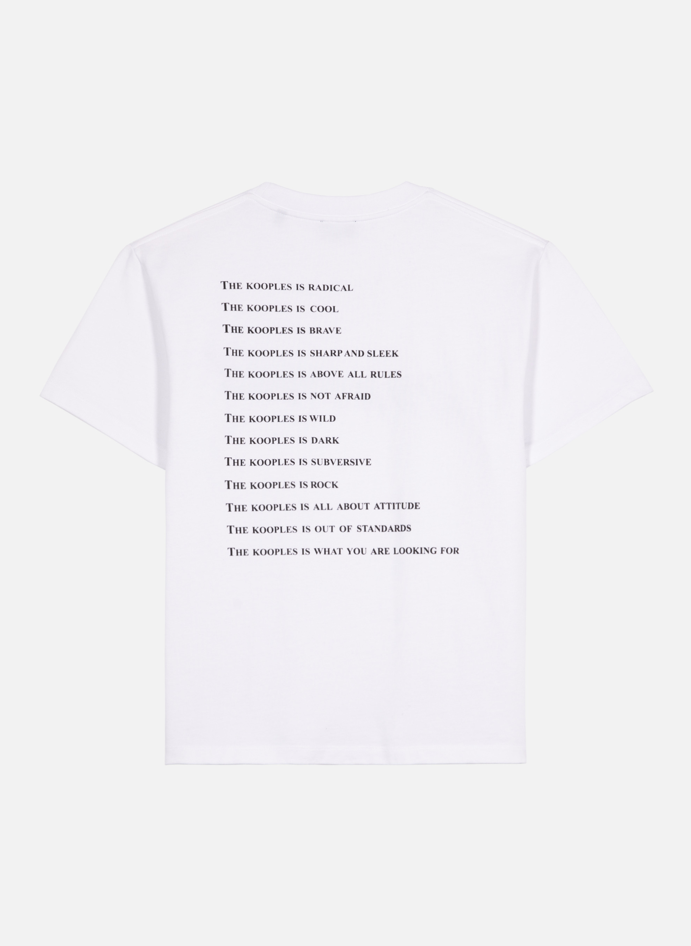 T-shirt THE KOOPLES White