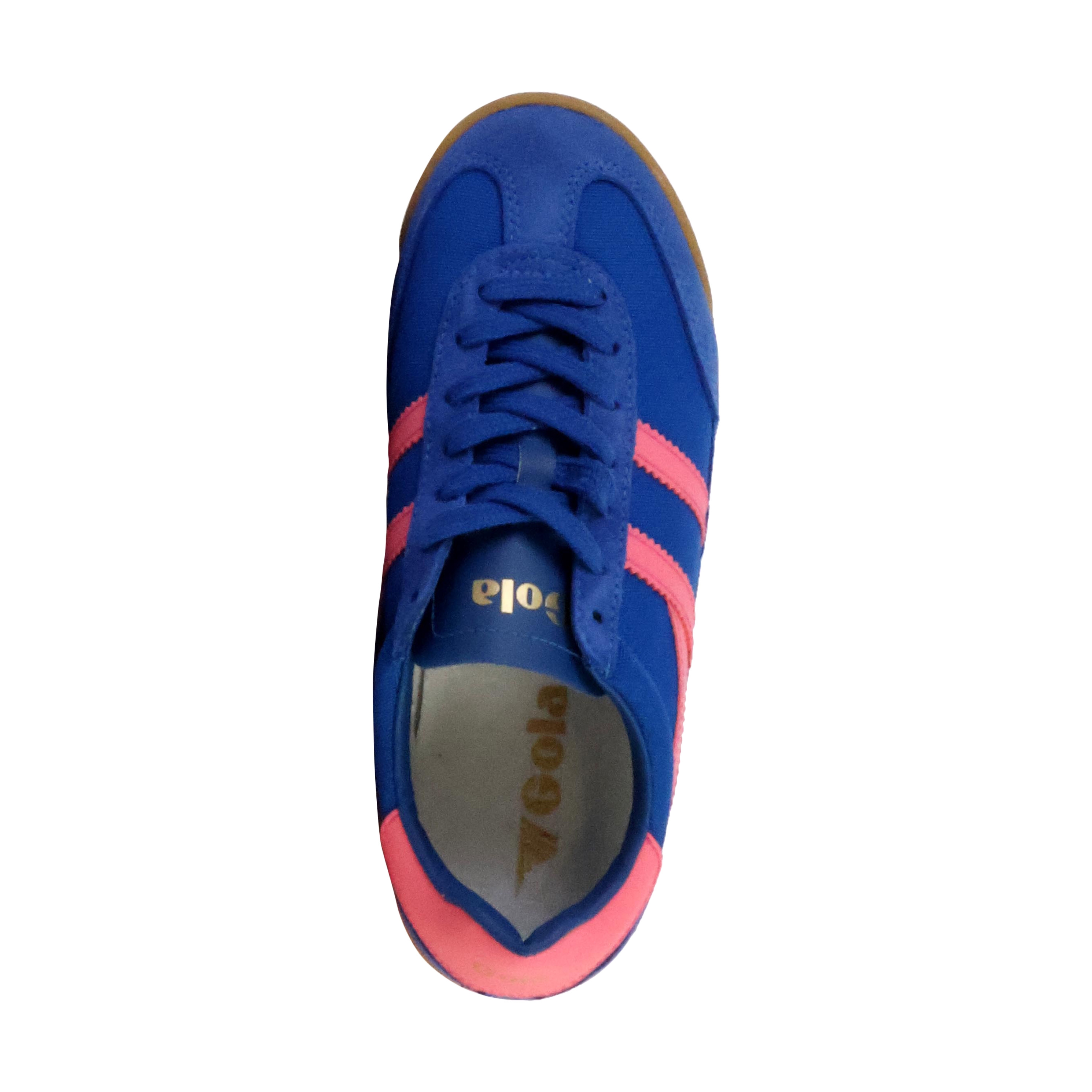 Leather sneakers tornado GOLA Blue