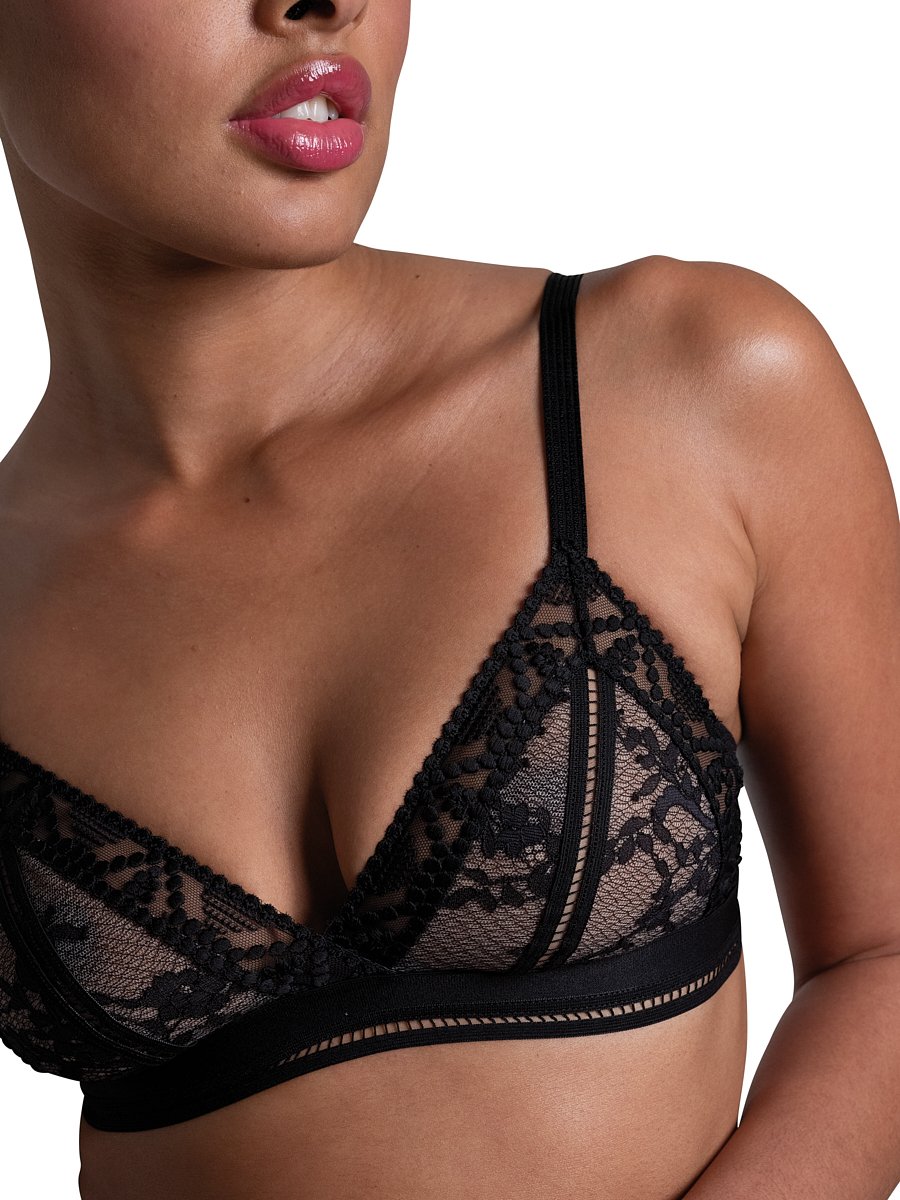 Triangle bra PASSIONATA Black