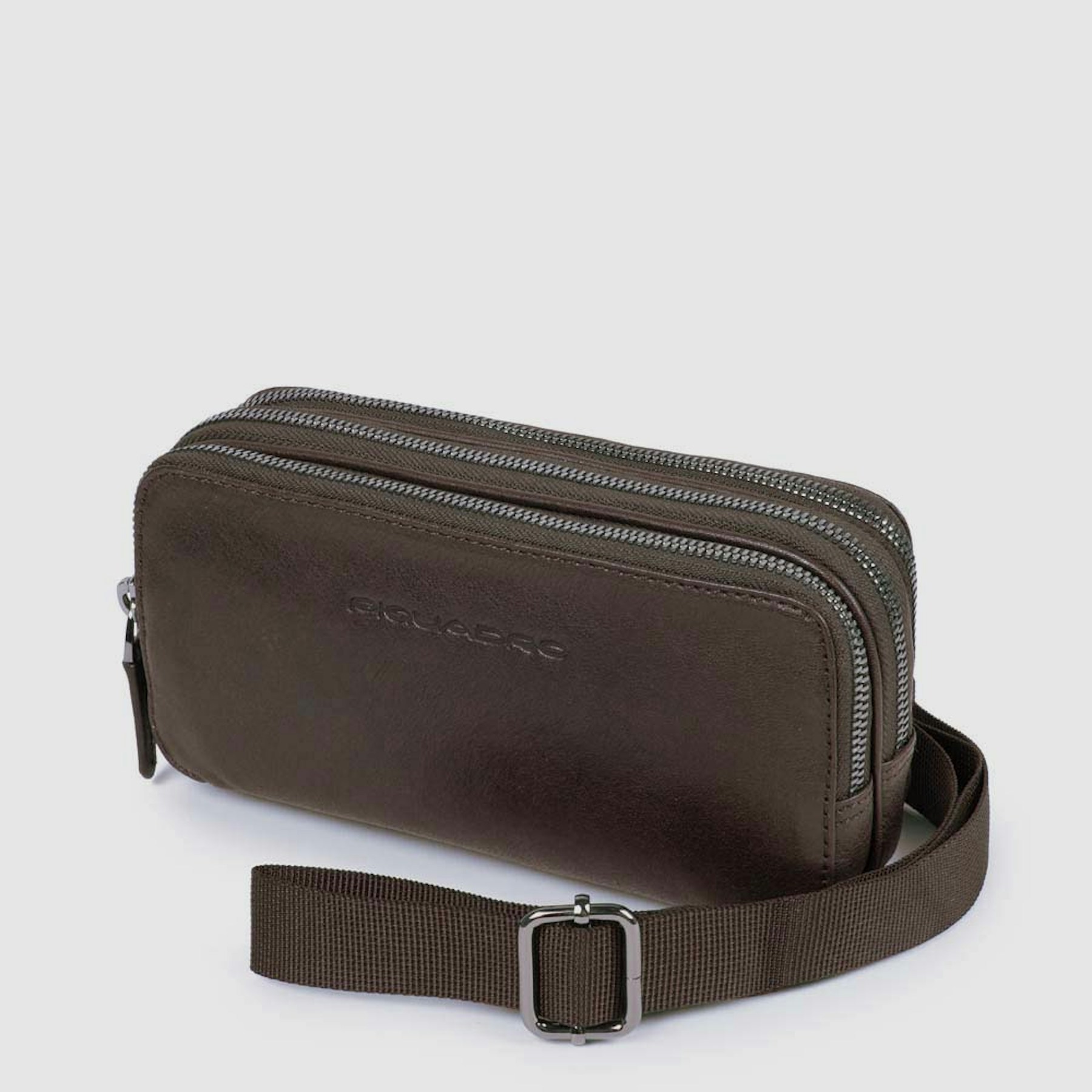 Leather case PIQUADRO Brown
