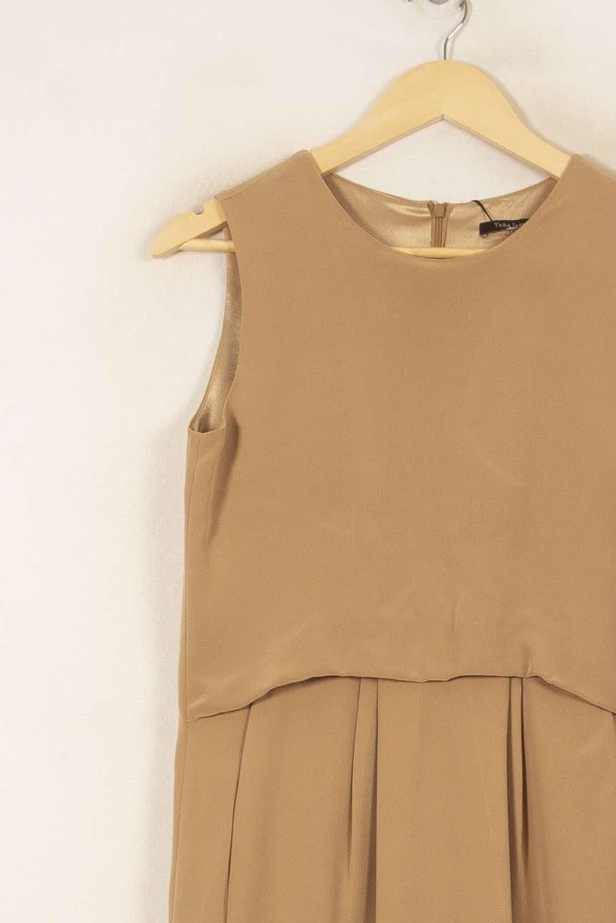 Midi dress TARA JARMON - Seconde Main Beige