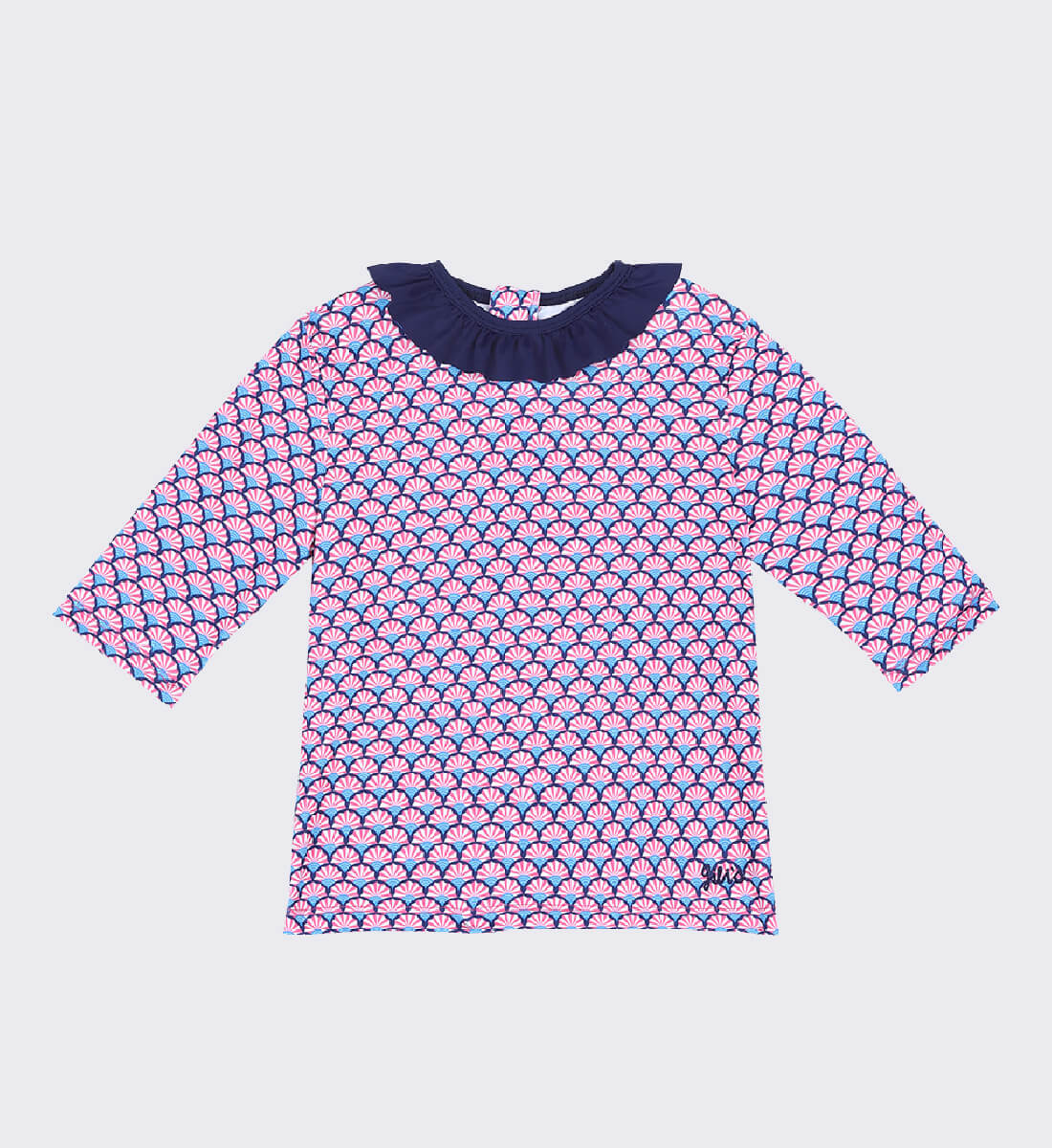 Girl's anti-UV top - Sensu GILI'S Pink
