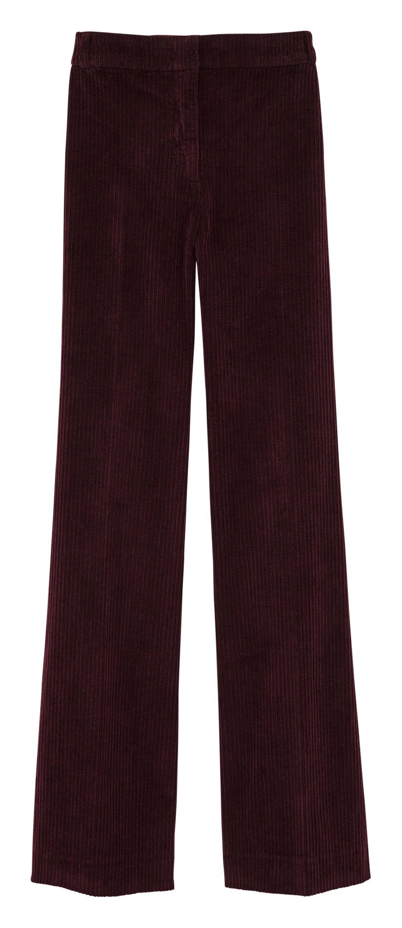 Corduroy cropped pants BA&SH Plums