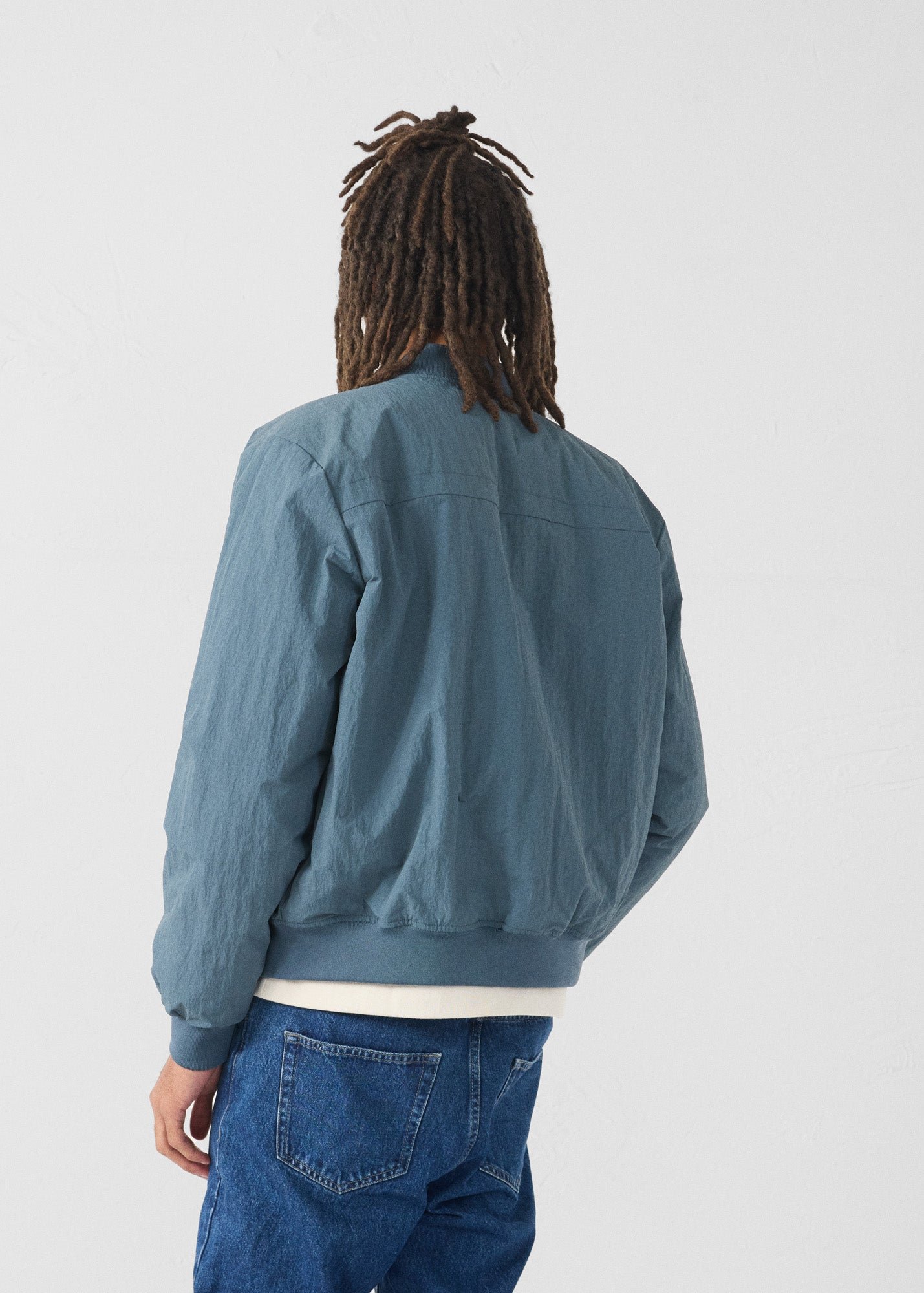 Bluestone/black Bentham bomber jacket JOTT Blue