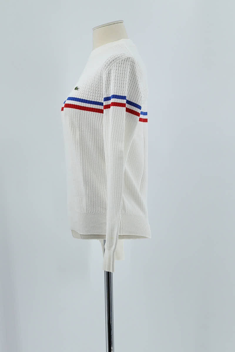 Sweater LACOSTE - SECONDE MAIN White