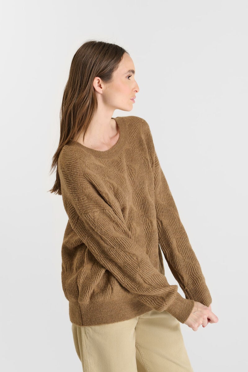 Sweater LE TEMPS DES CERISES Brown
