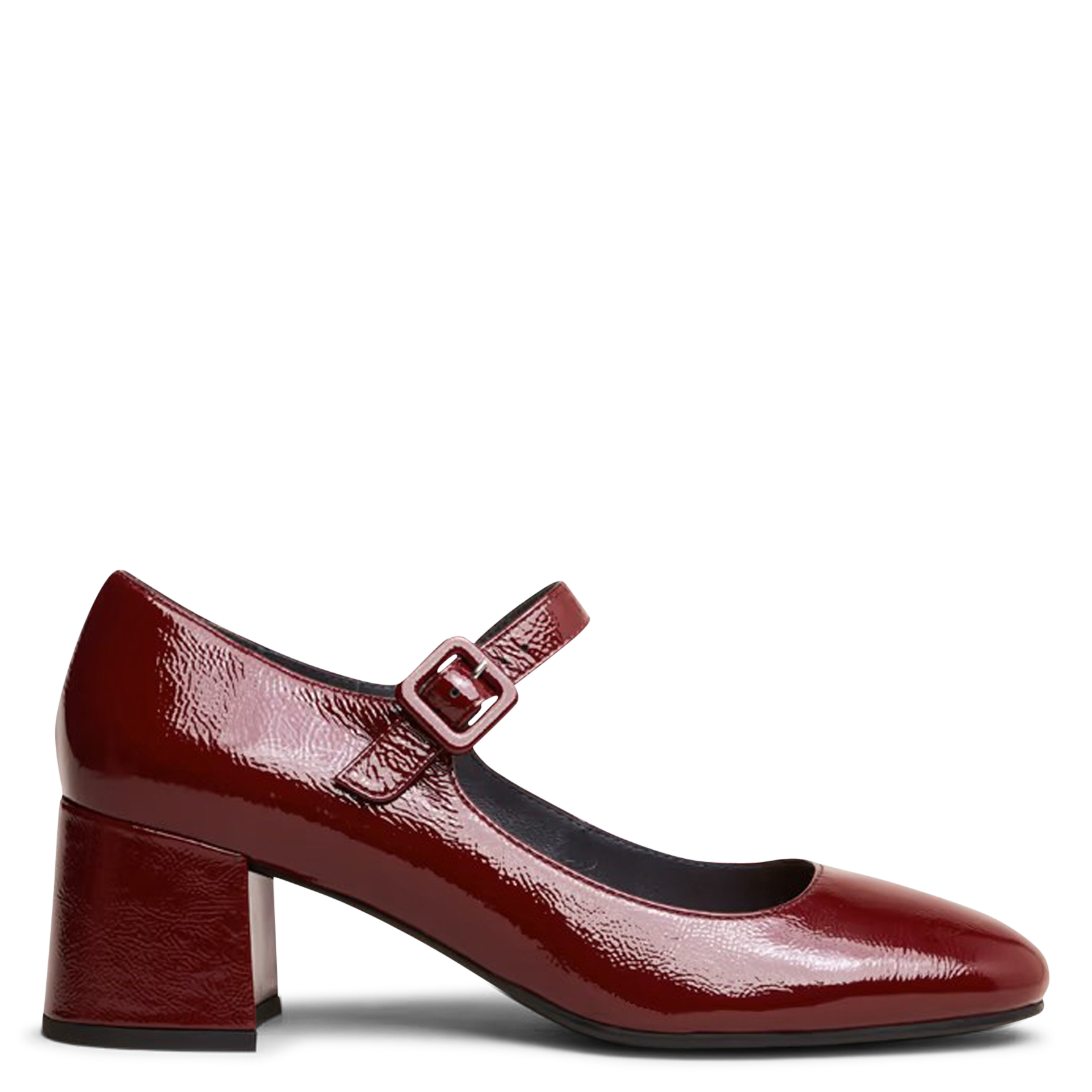 Heeled patent leather Mary Janes JONAK
