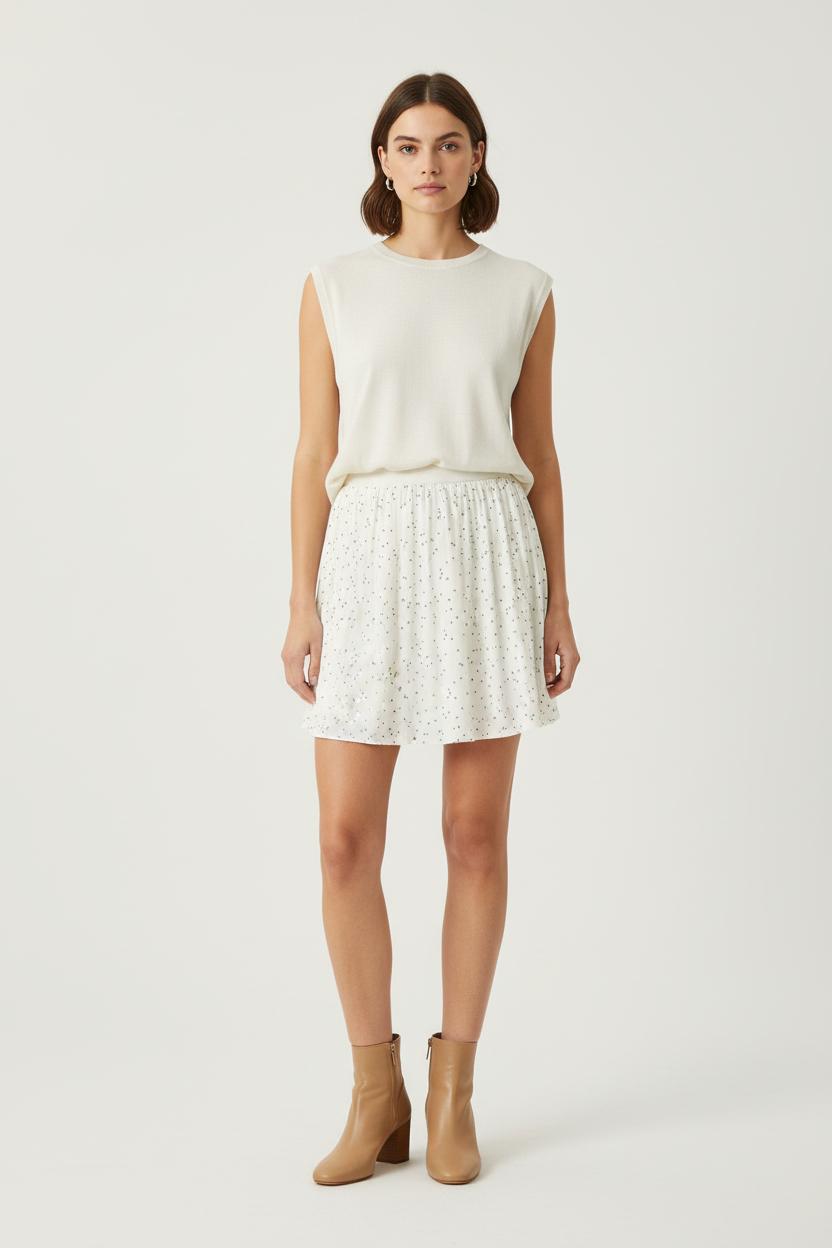 Short & midi skirt MARIE SIXTINE - SECONDE MAIN White