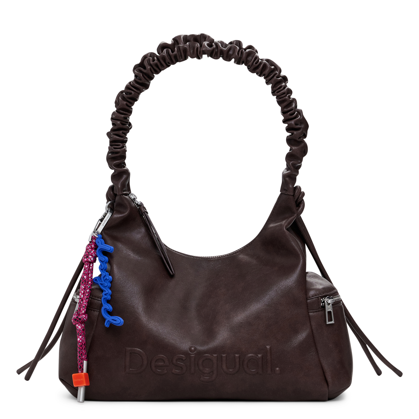 Kunstleder-Handtasche DESIGUAL Braun