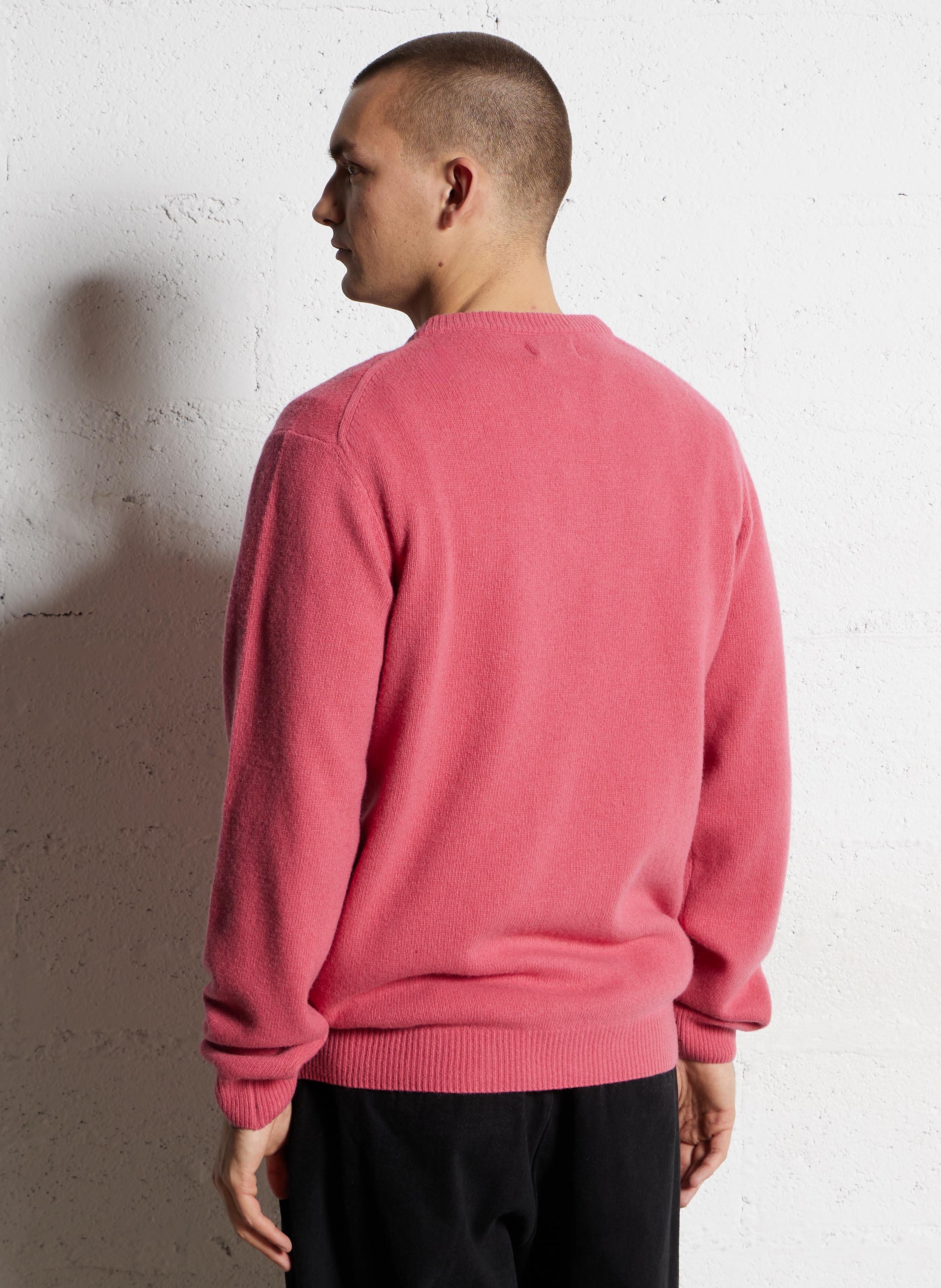Alpaca wool sweater CASUAL FRIDAY Pink