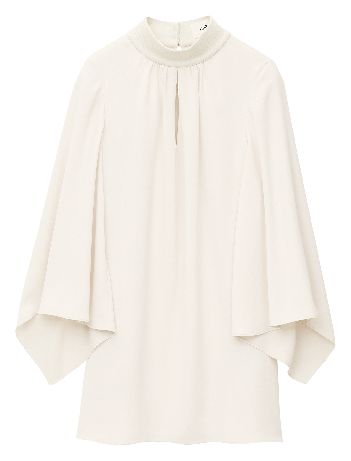 Robe courte col montant  BA&SH Beige