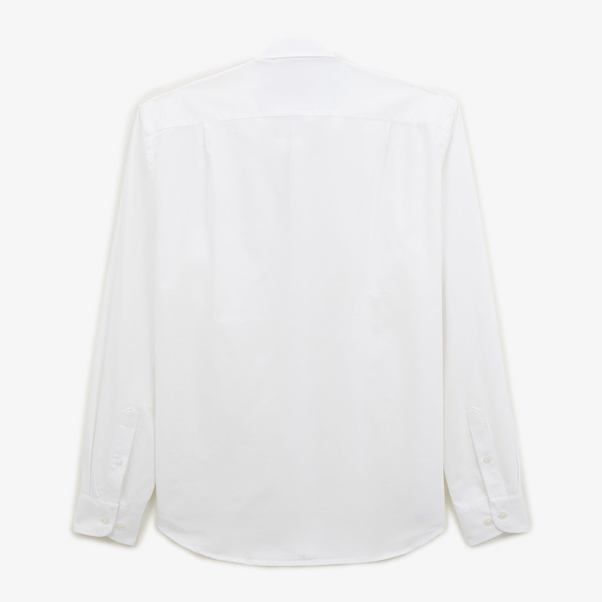 White long-sleeve shirt Pau section SERGE BLANCO White