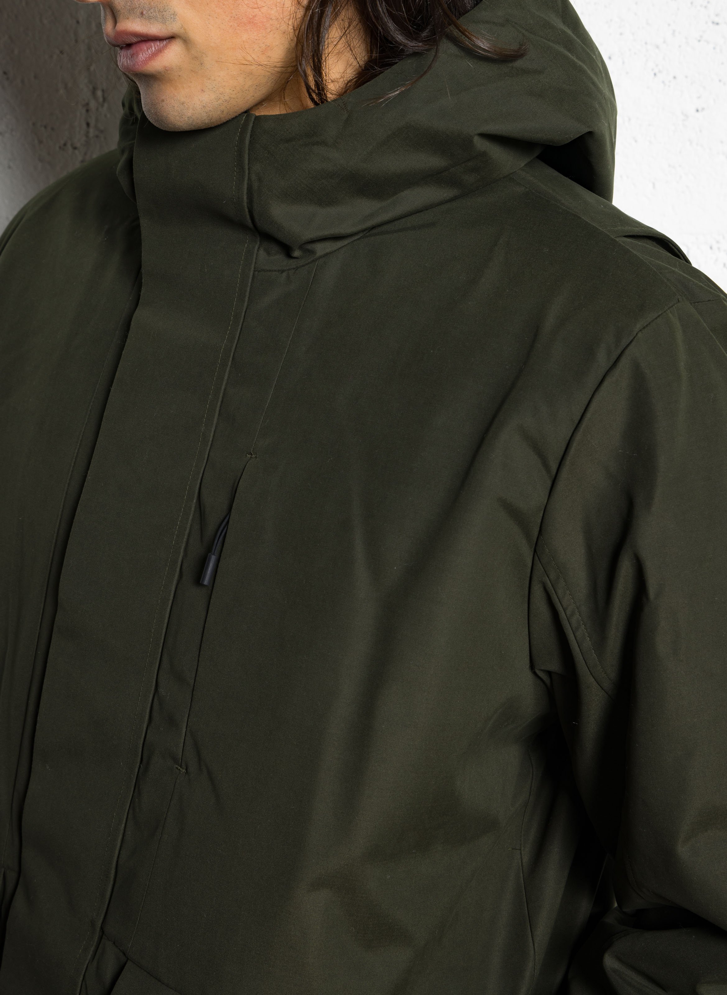 Manteau col montant MINIMUM Vert