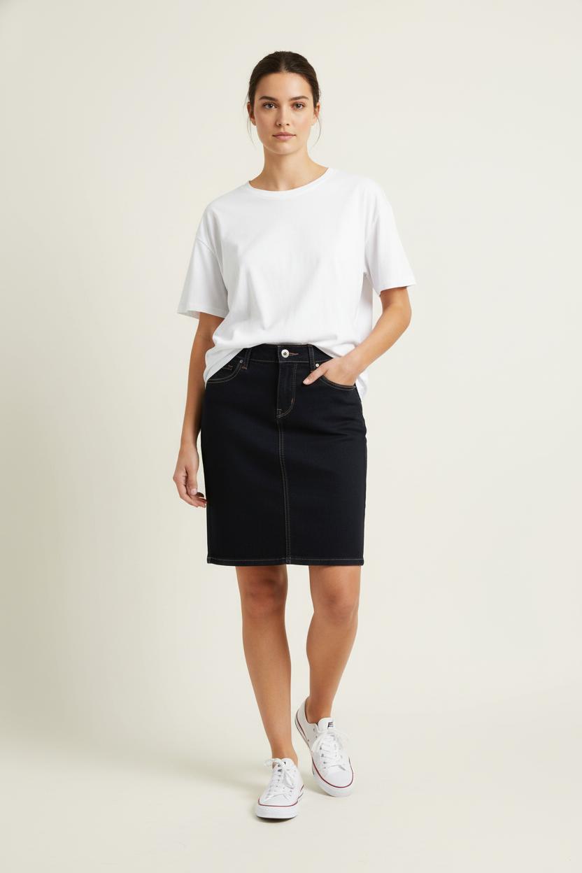 Short & midi skirt LEVI'S - Seconde main Blue