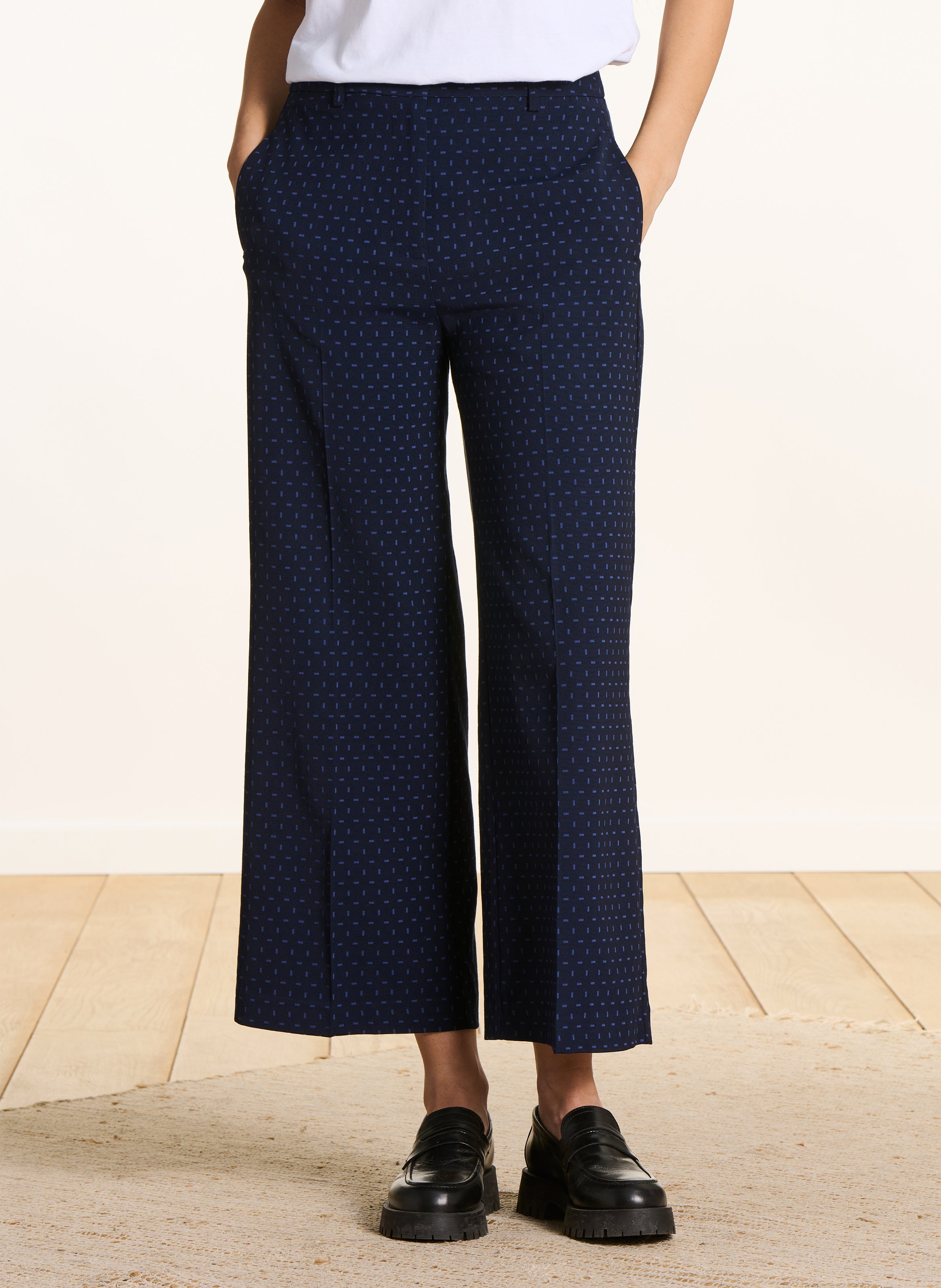 Pantalon large imprimé LA FEE MARABOUTEE Multicolore