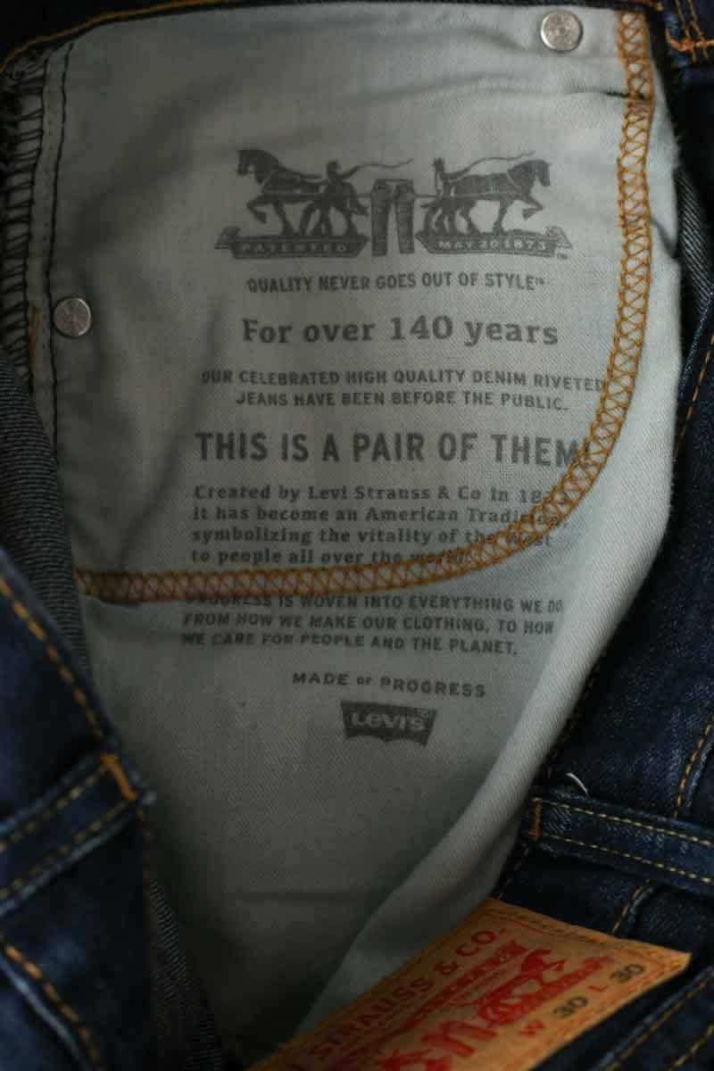 Straight Leg Jeans 511 LEVI'S - Seconde main Blue