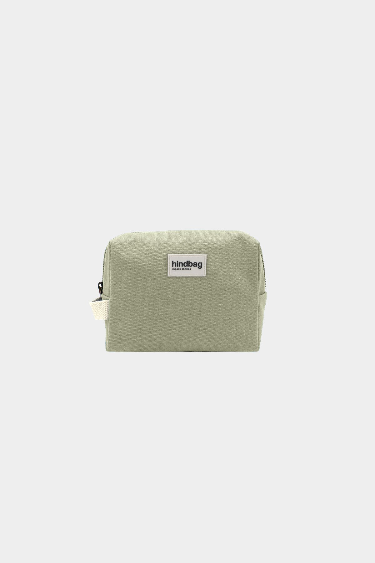 Cotton toiletry bag HINDBAG Green