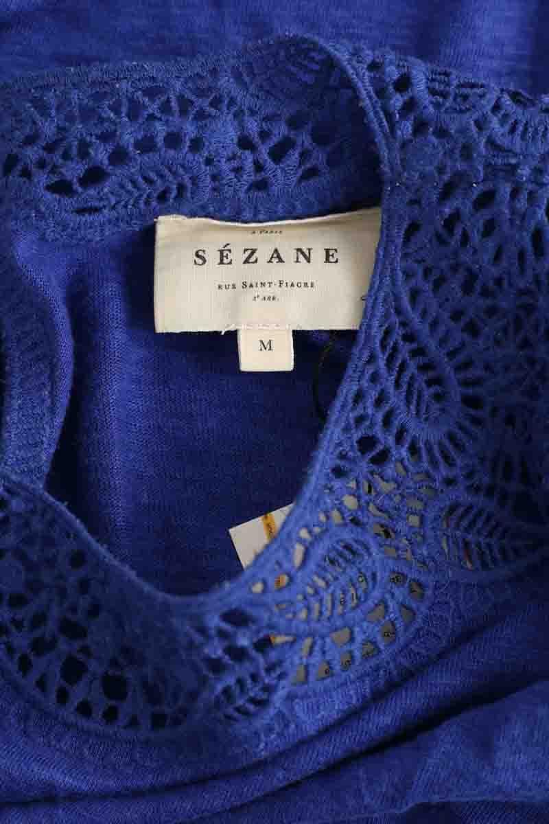 T-shirt SEZANE - Seconde main Blue