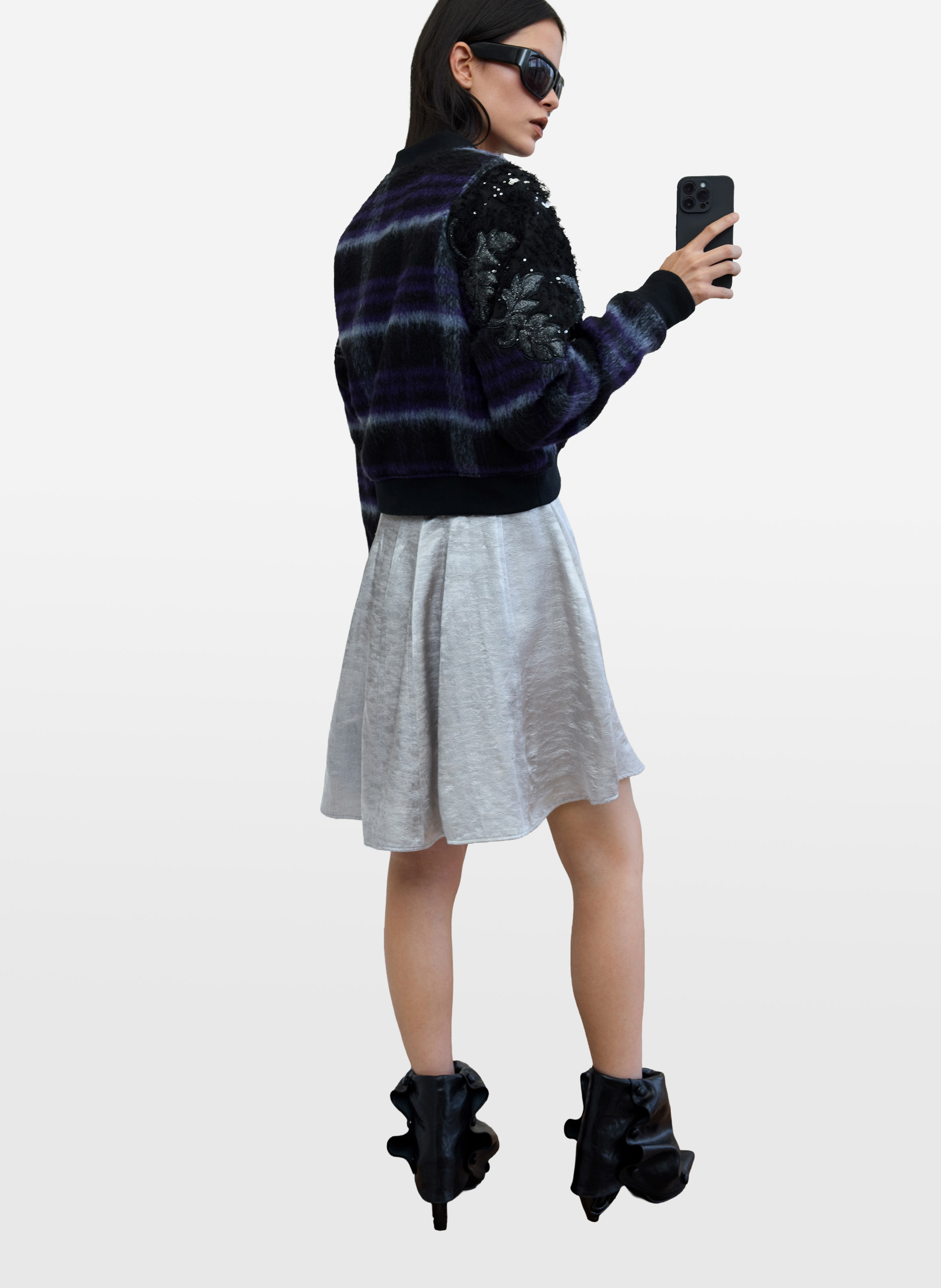 Veste col rond  DESIGUAL Rouge