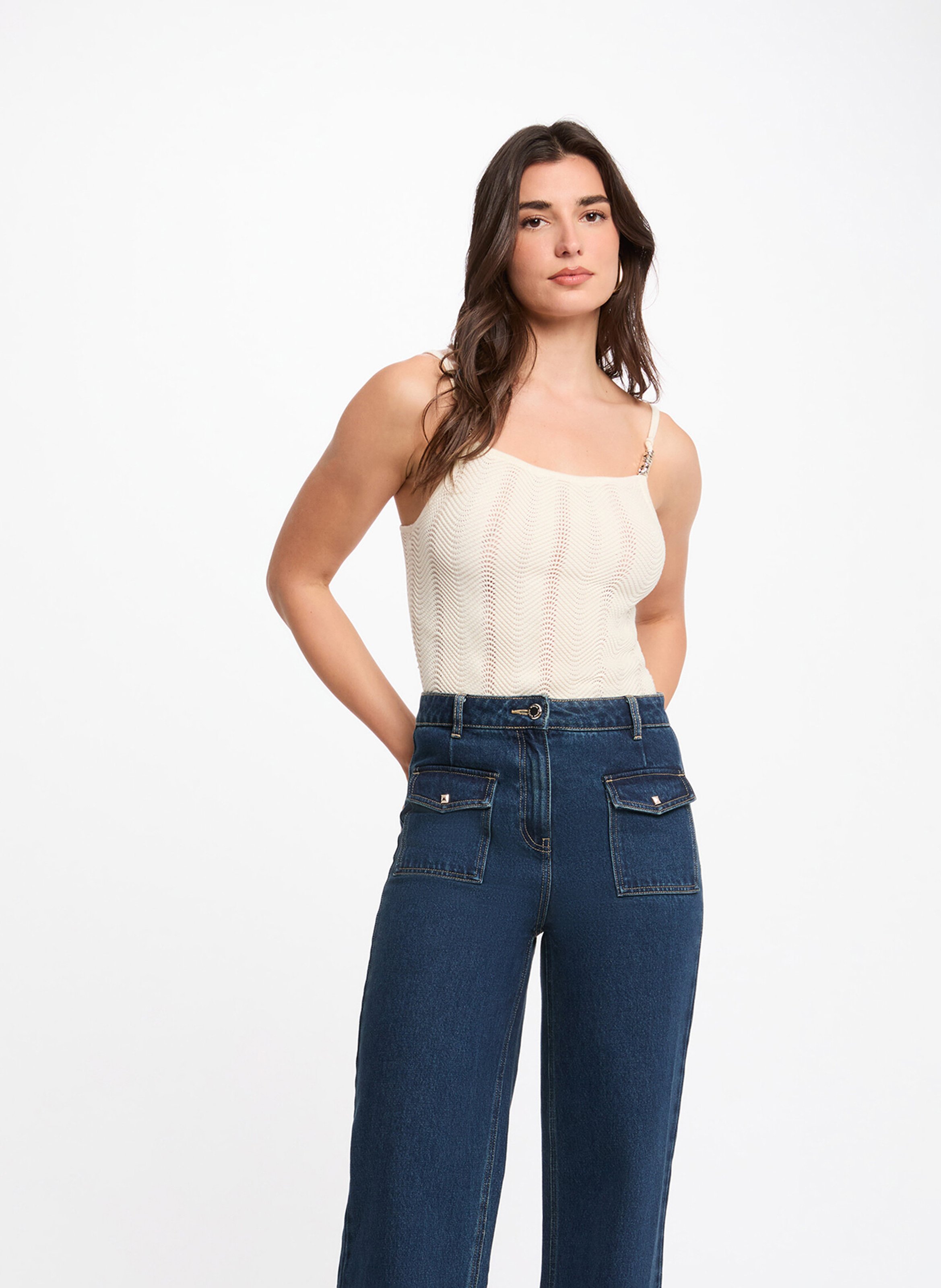 Débardeur en maille fine MORGAN