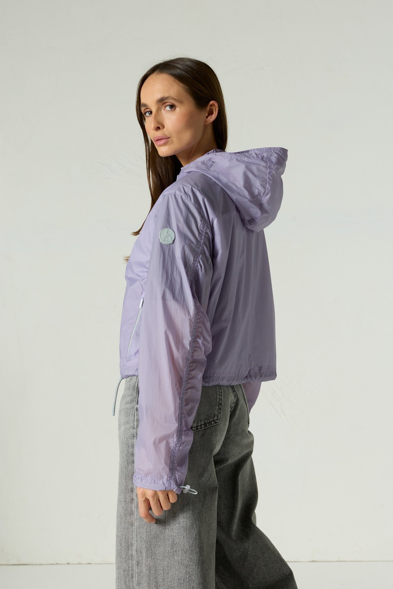 Ally Short Packable Windbreaker JOTT Pink