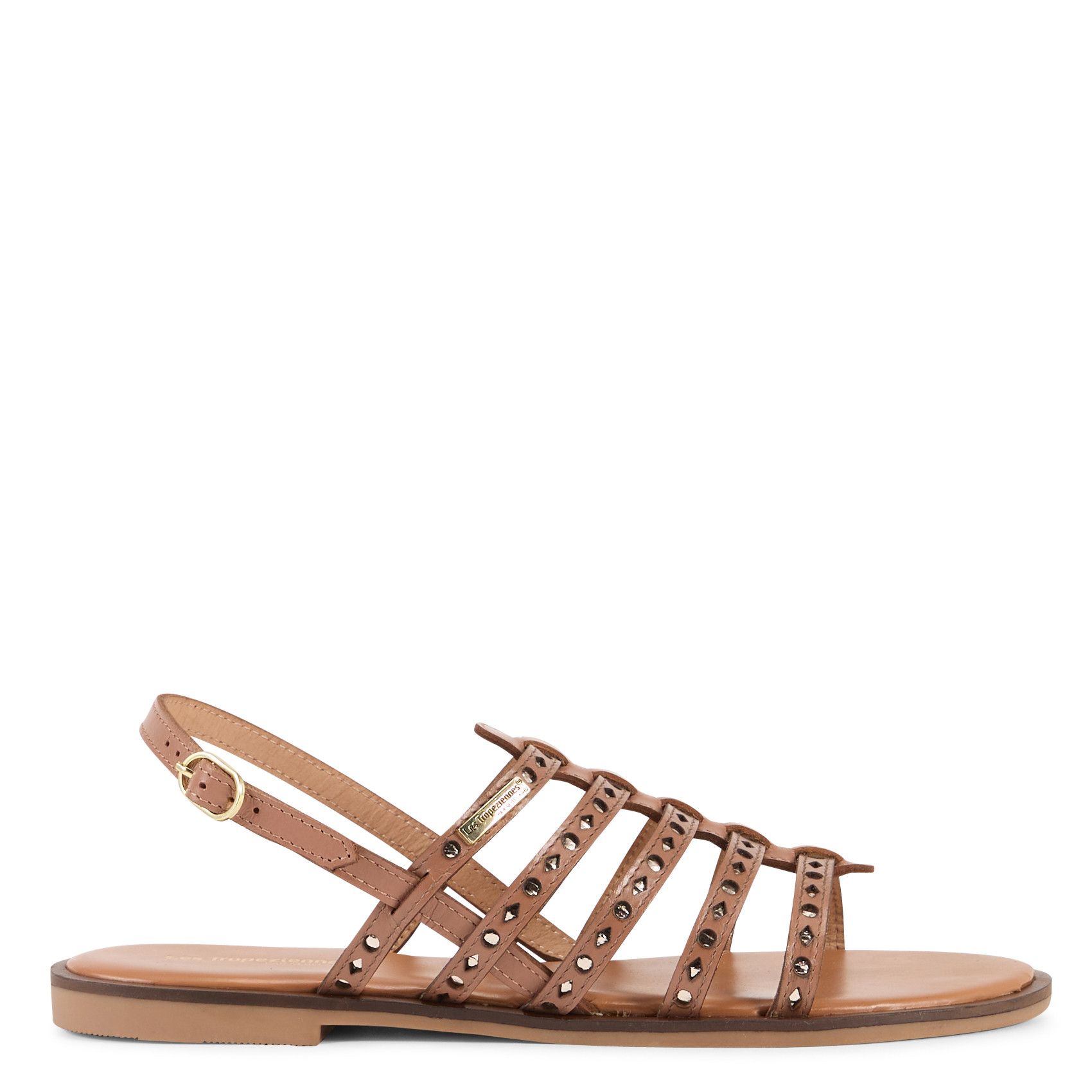 Leren sandalen LES TROPEZIENNES PAR M.BELARBI Bruin