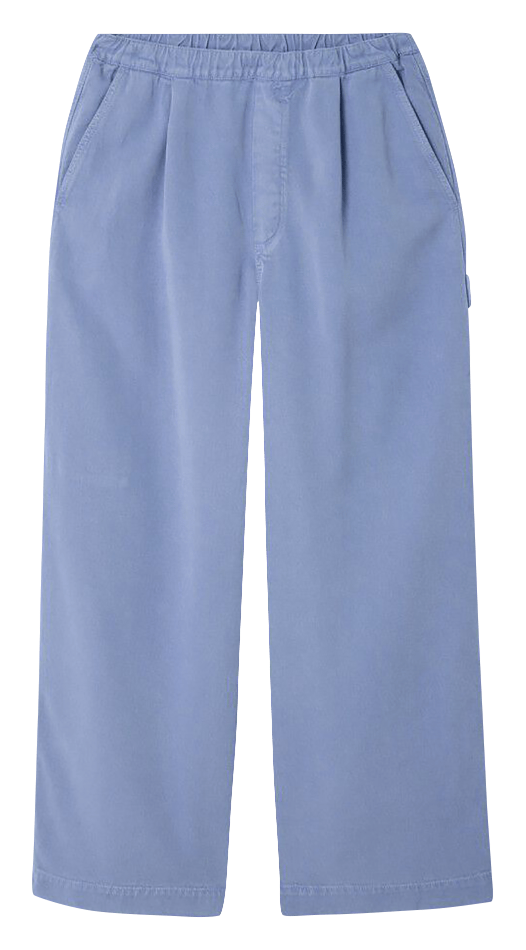 Wijde, effen broek AMERICAN VINTAGE Blauw