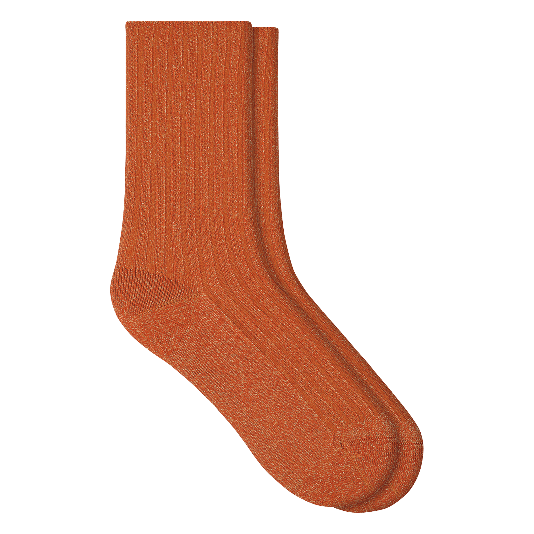Chaussettes en coton mélangé  Roux-or