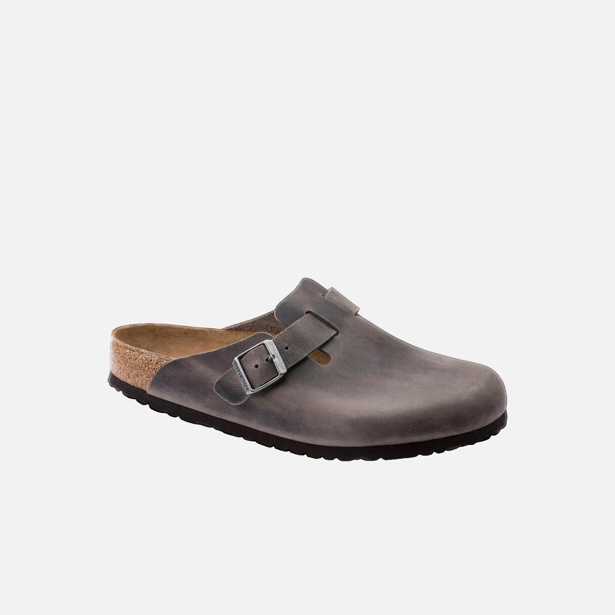 Arizona flat sandals BIRKENSTOCK Grey