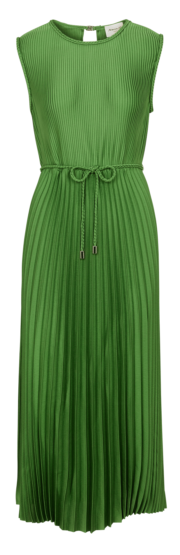 Robe droite longue plissée MAISON 123 Vert
