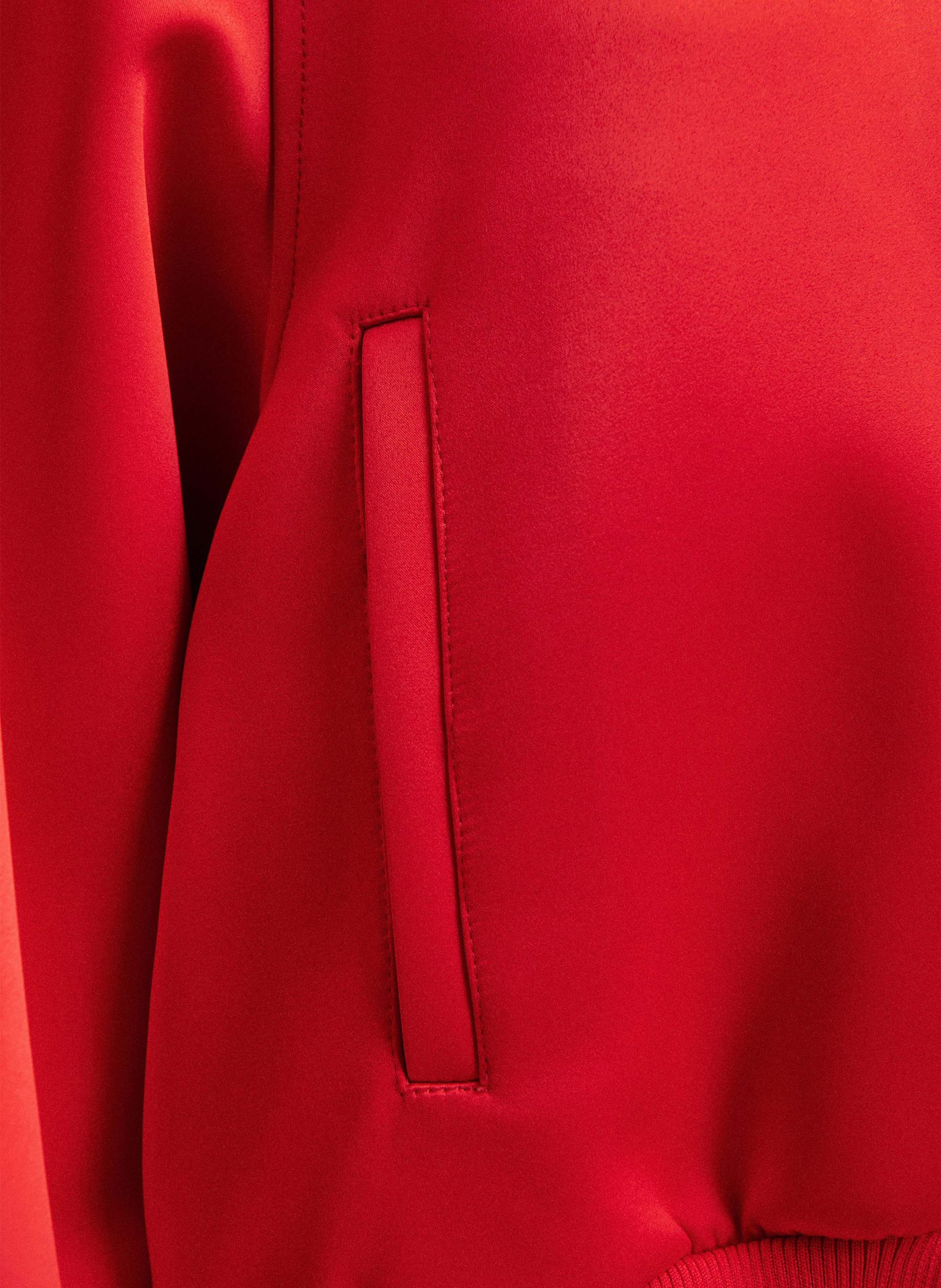 Blouson oversize à manches volumineuses ESSENTIEL ANTWERP Rouge