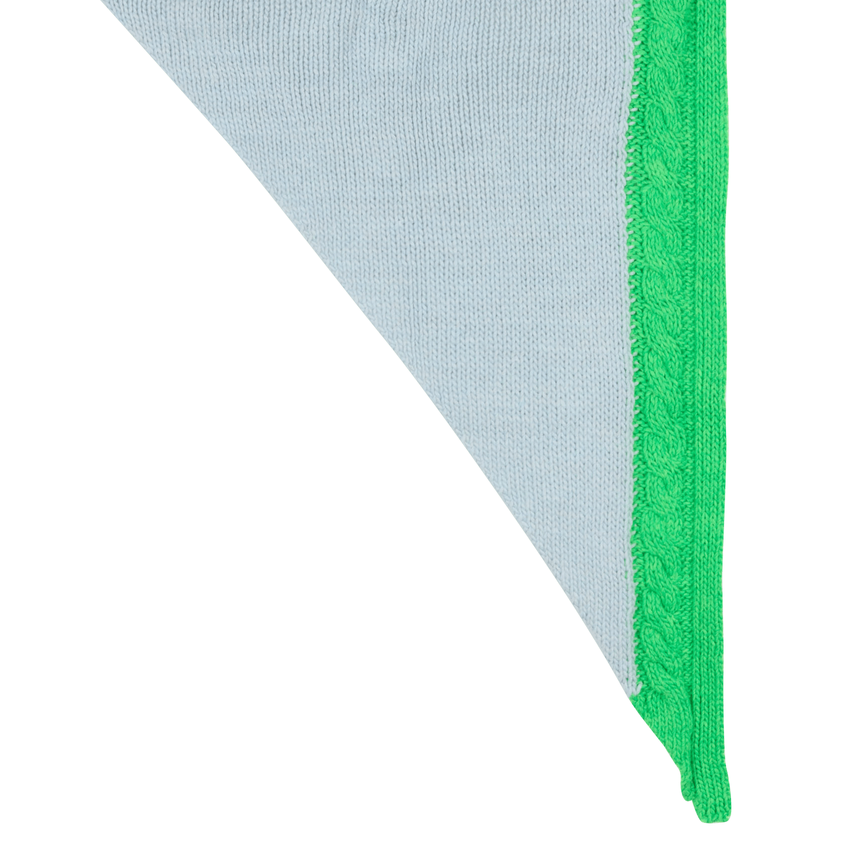 Echarpe triangle en maille DR BLOOM