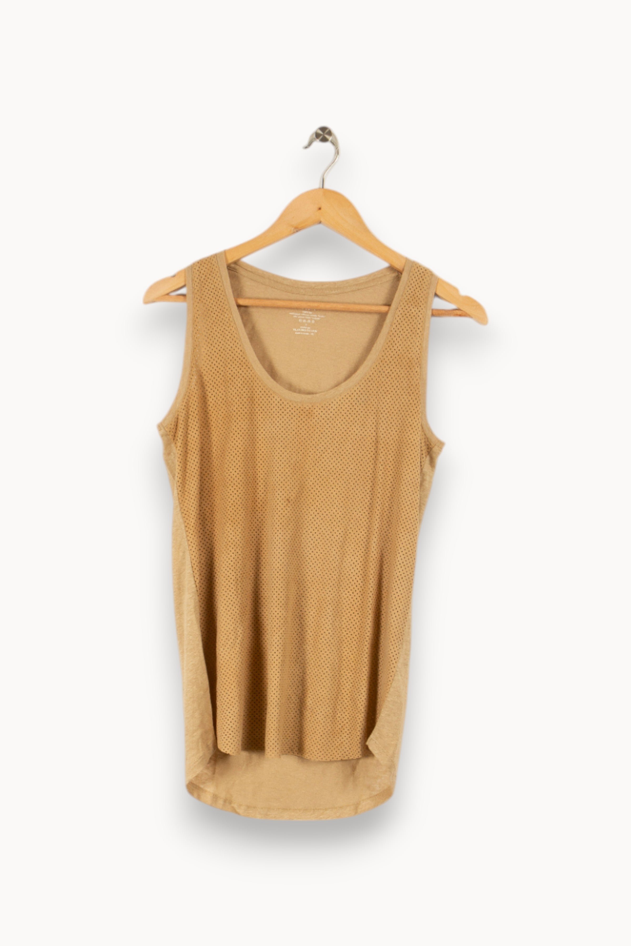 Top & tank top MAJESTIC FILATURES - SECONDE MAIN Beige