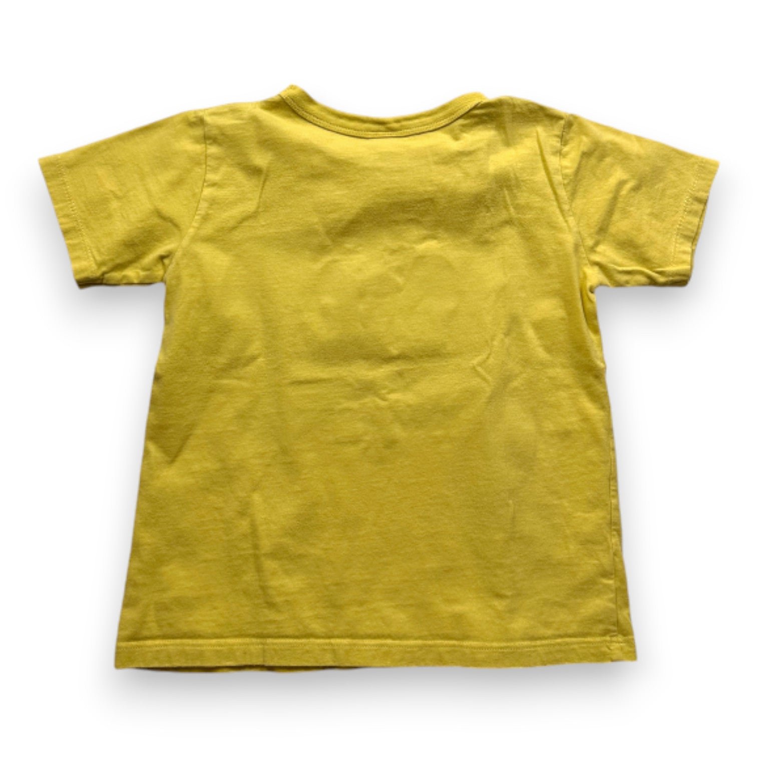 Yellow Kids T-shirt - 6 years BONTON - Seconde Main Yellow