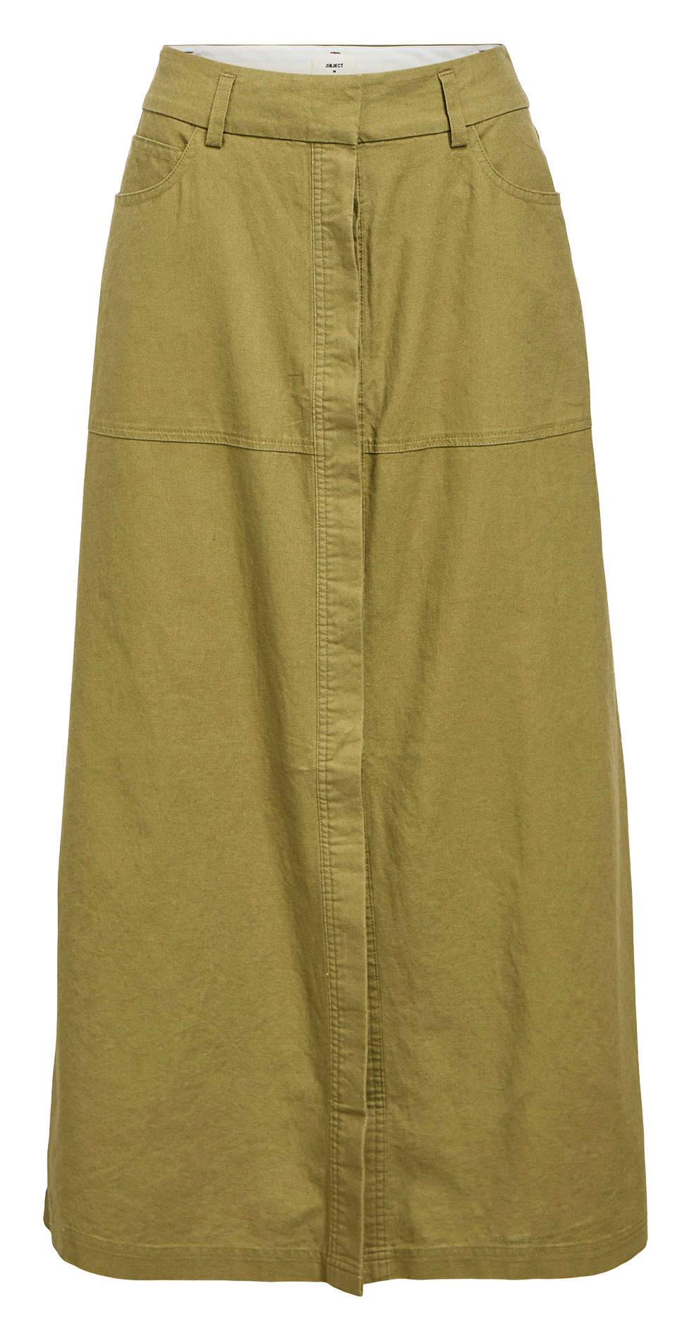 Long A-line skirt OBJECT Green