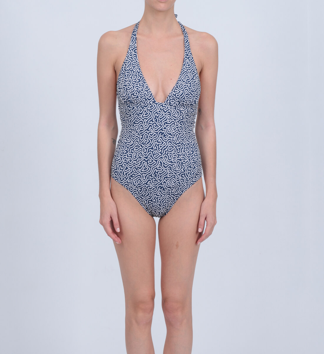 One-piece swimsuit - egee GILI'S Blue